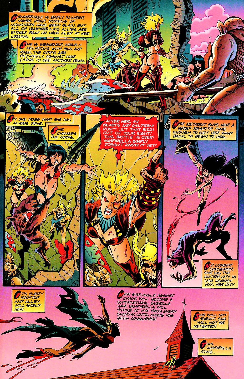 Read online Vampirella: Death & Destruction comic -  Issue #3 - 19
