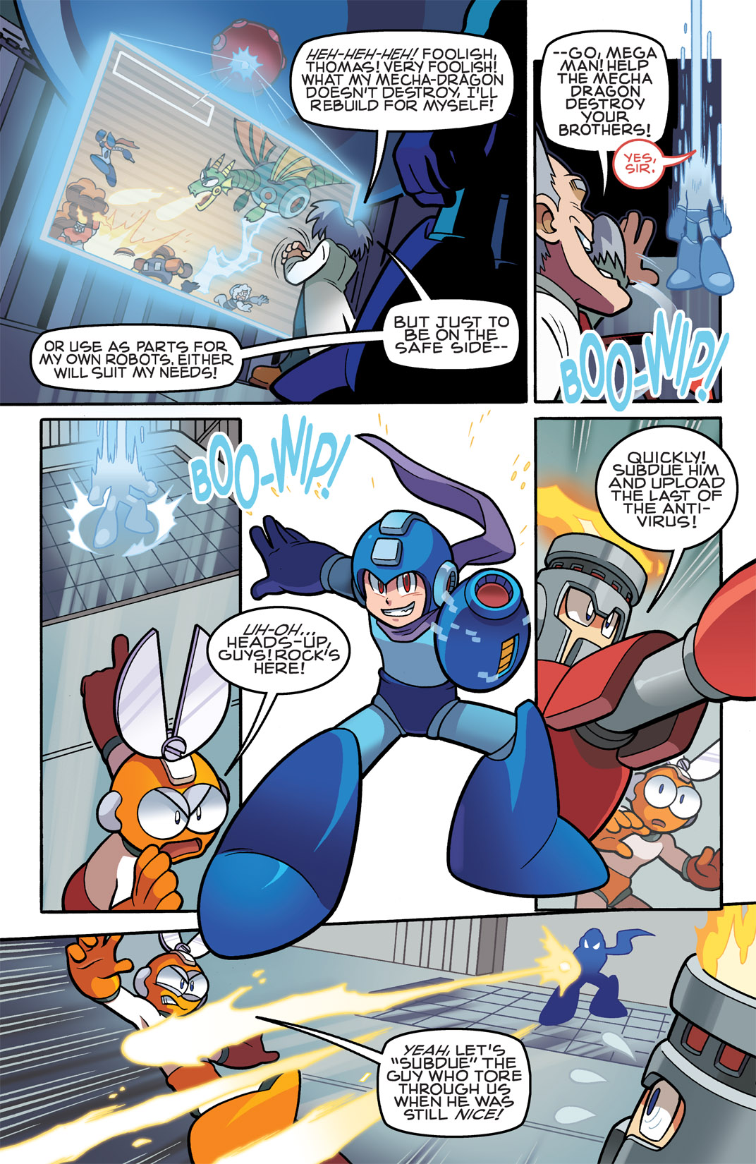 Read online Mega Man comic -  Issue # _TPB 3 - 84