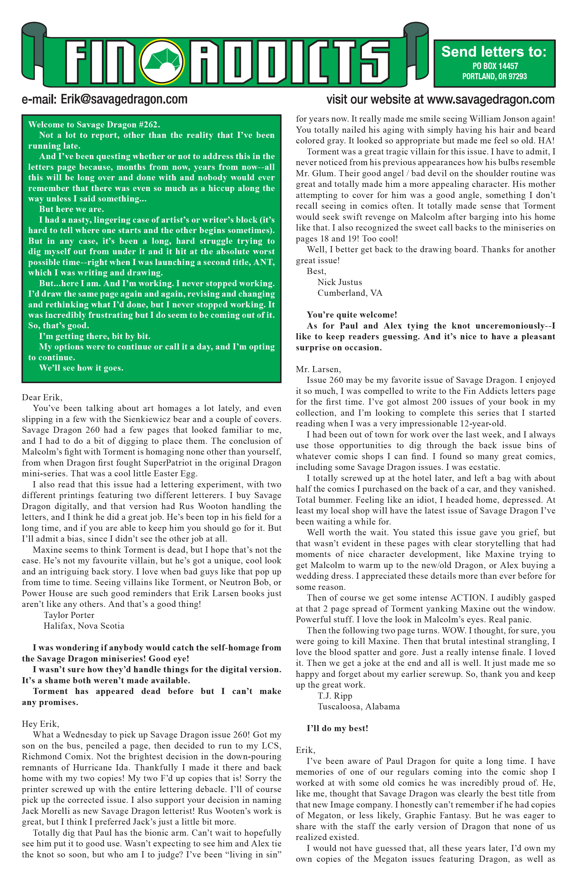 Read online The Savage Dragon (1993) comic -  Issue #262 - 22