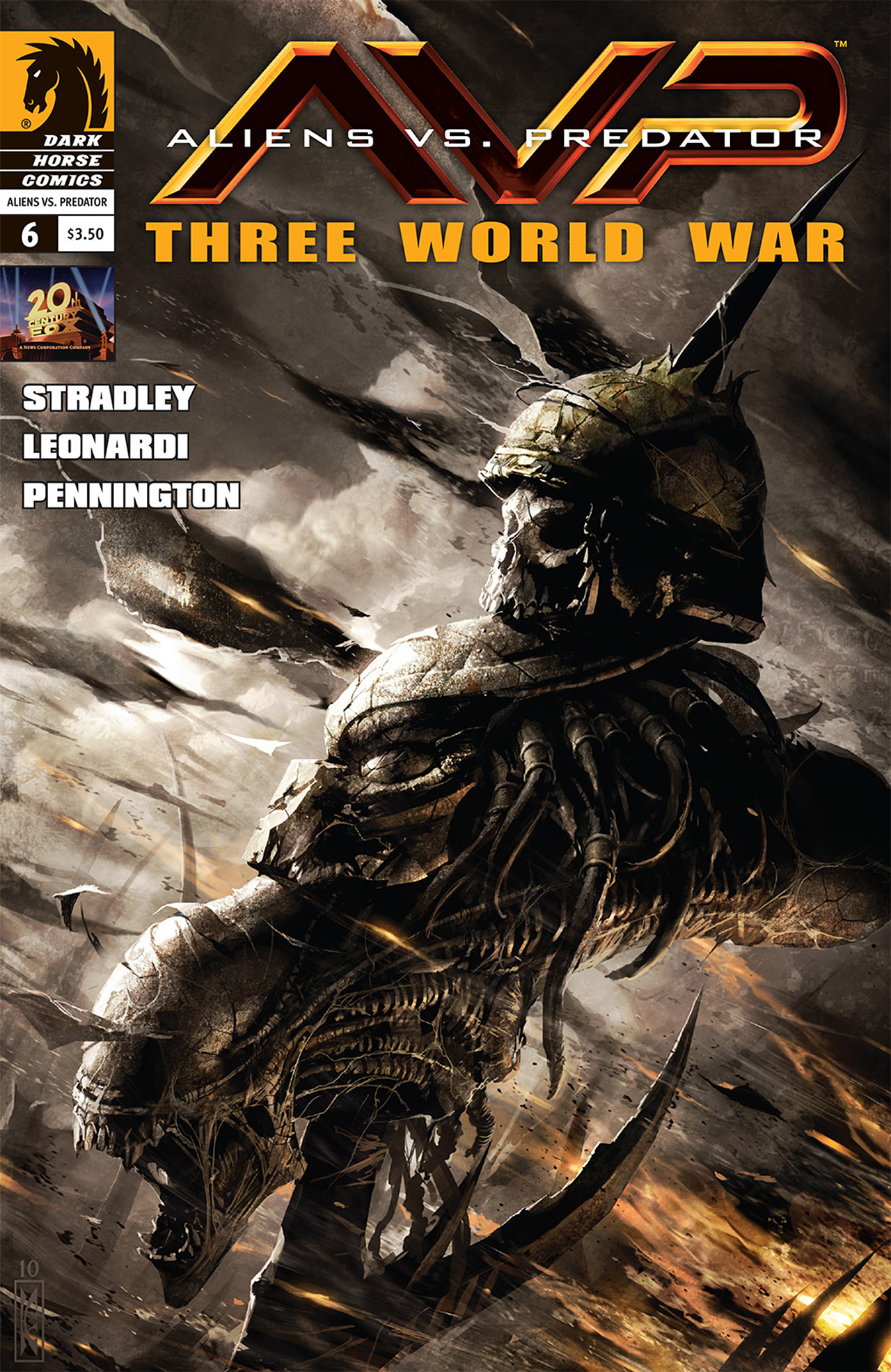 Read online Aliens vs. Predator: Three World War comic -  Issue #6 - 1
