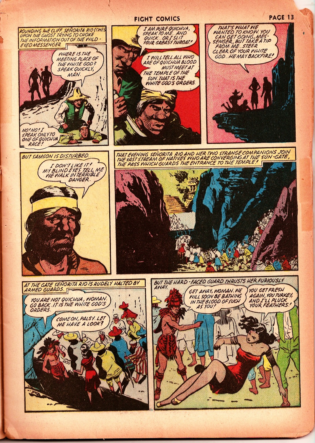 Read online Fight Comics comic -  Issue #23 - 15