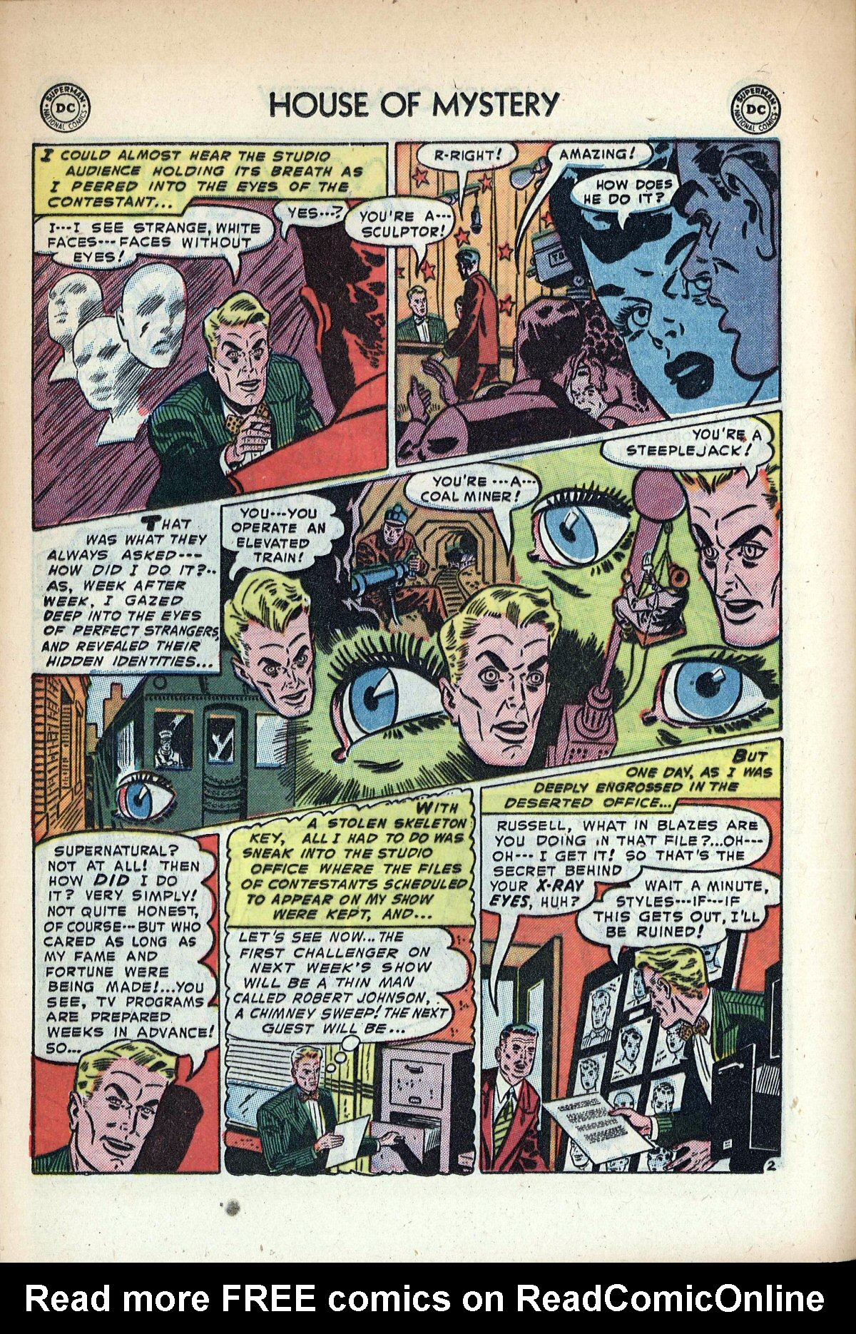 Read online House of Mystery (1951) comic -  Issue #17 - 20