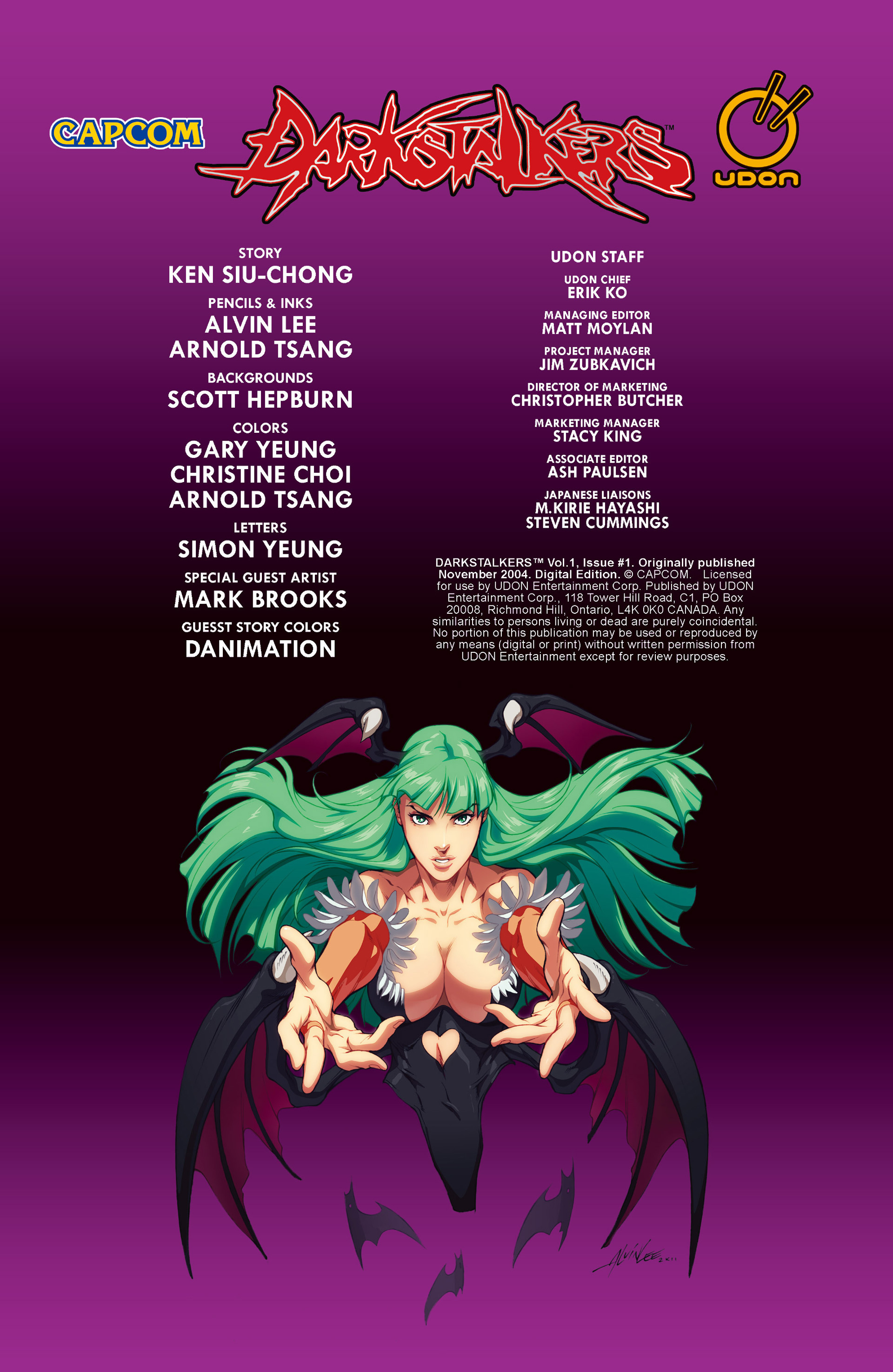 Read online Darkstalkers comic -  Issue #1 - 4