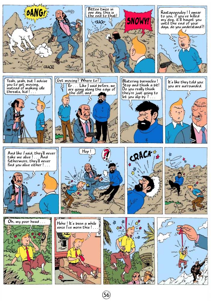 Read online The Adventures of Tintin comic -  Issue #24 - 59