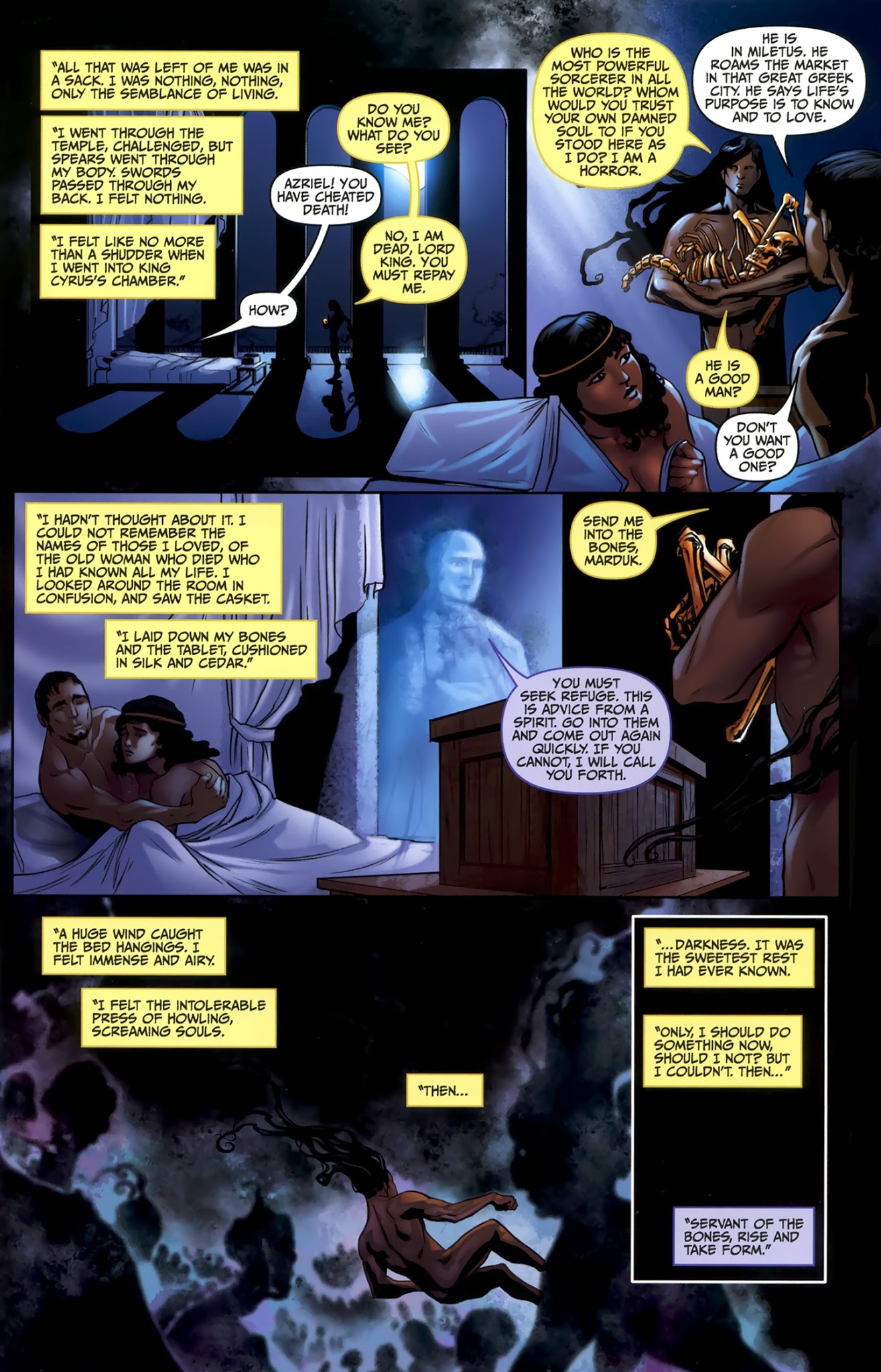 Read online Servant of the Bones comic -  Issue #3 - 13