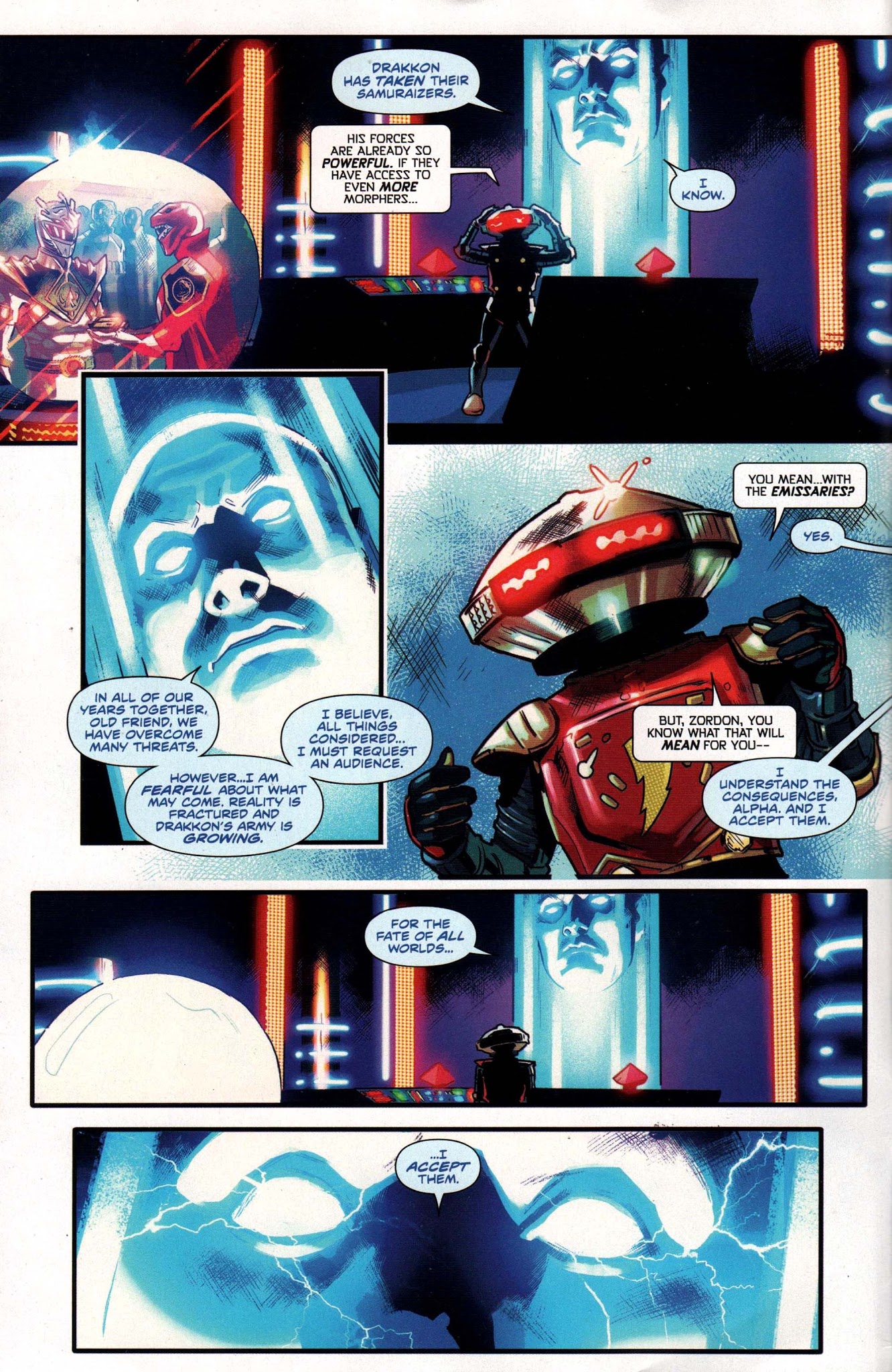 Read online Free Comic Book Day 2018 comic -  Issue # Mighty Morphin Power Rangers - 4