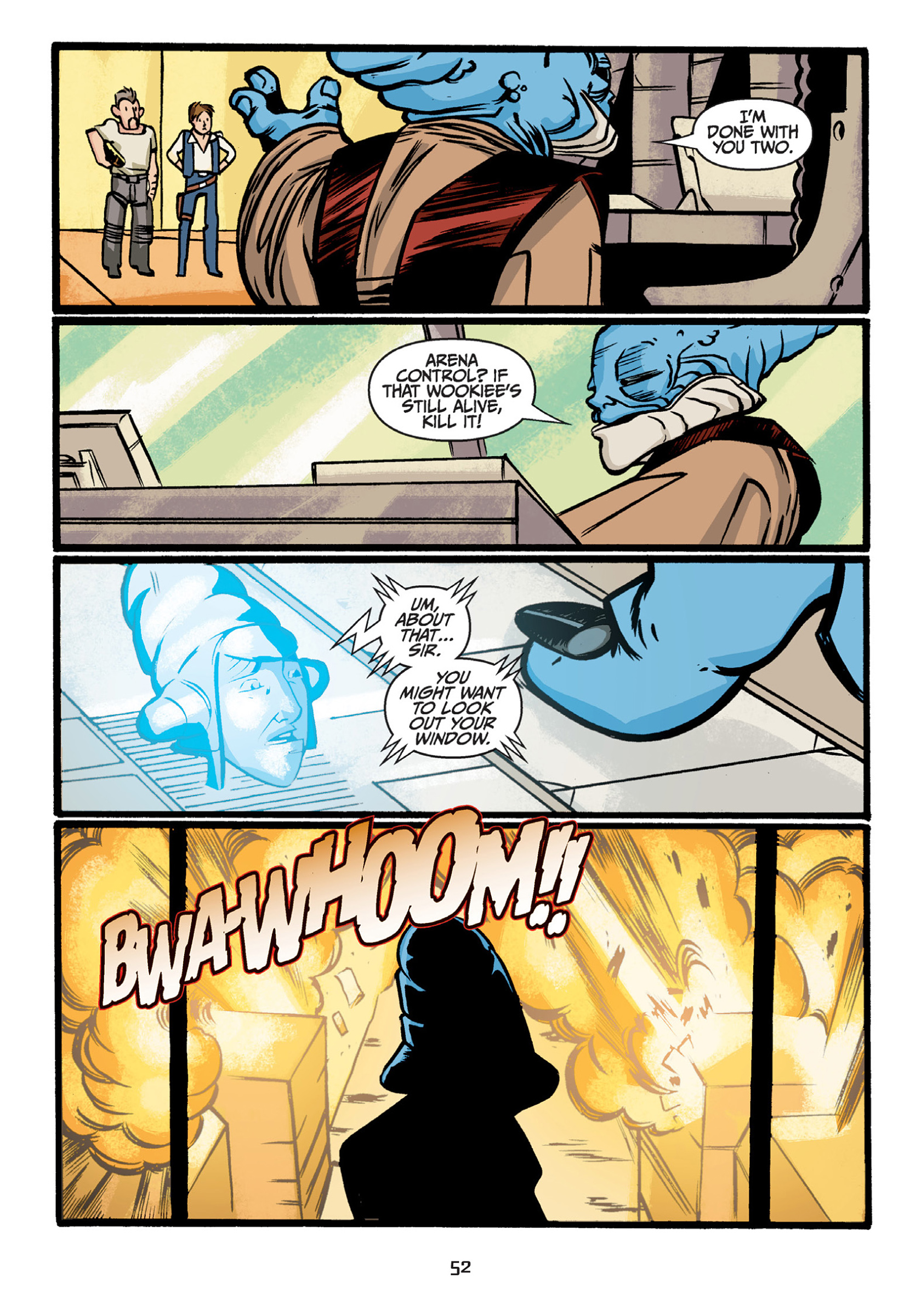 Read online Star Wars Adventures comic -  Issue # Issue Han Solo and the Hollow Moon of Khorya - 54