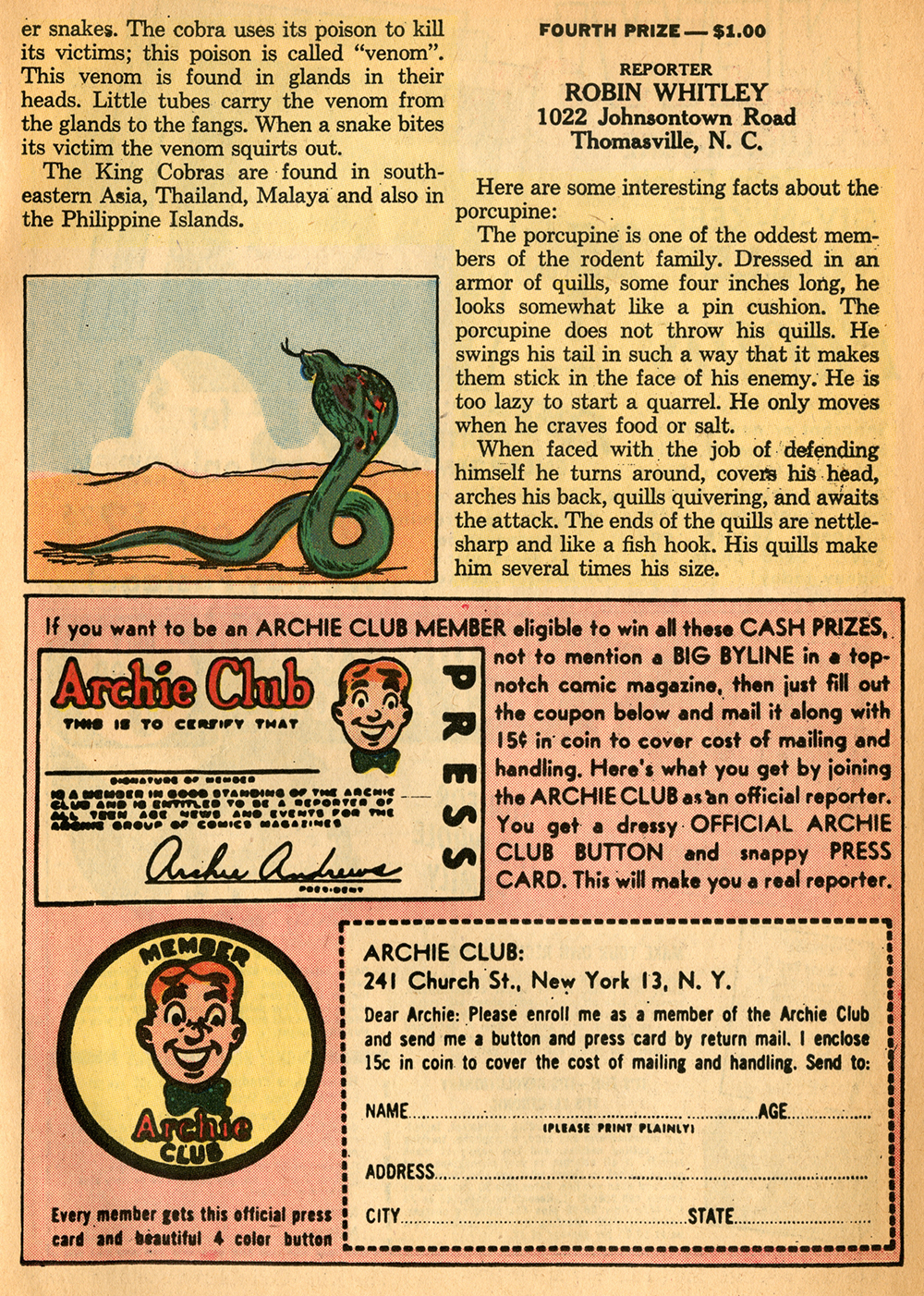 Read online Pep Comics comic -  Issue #149 - 27