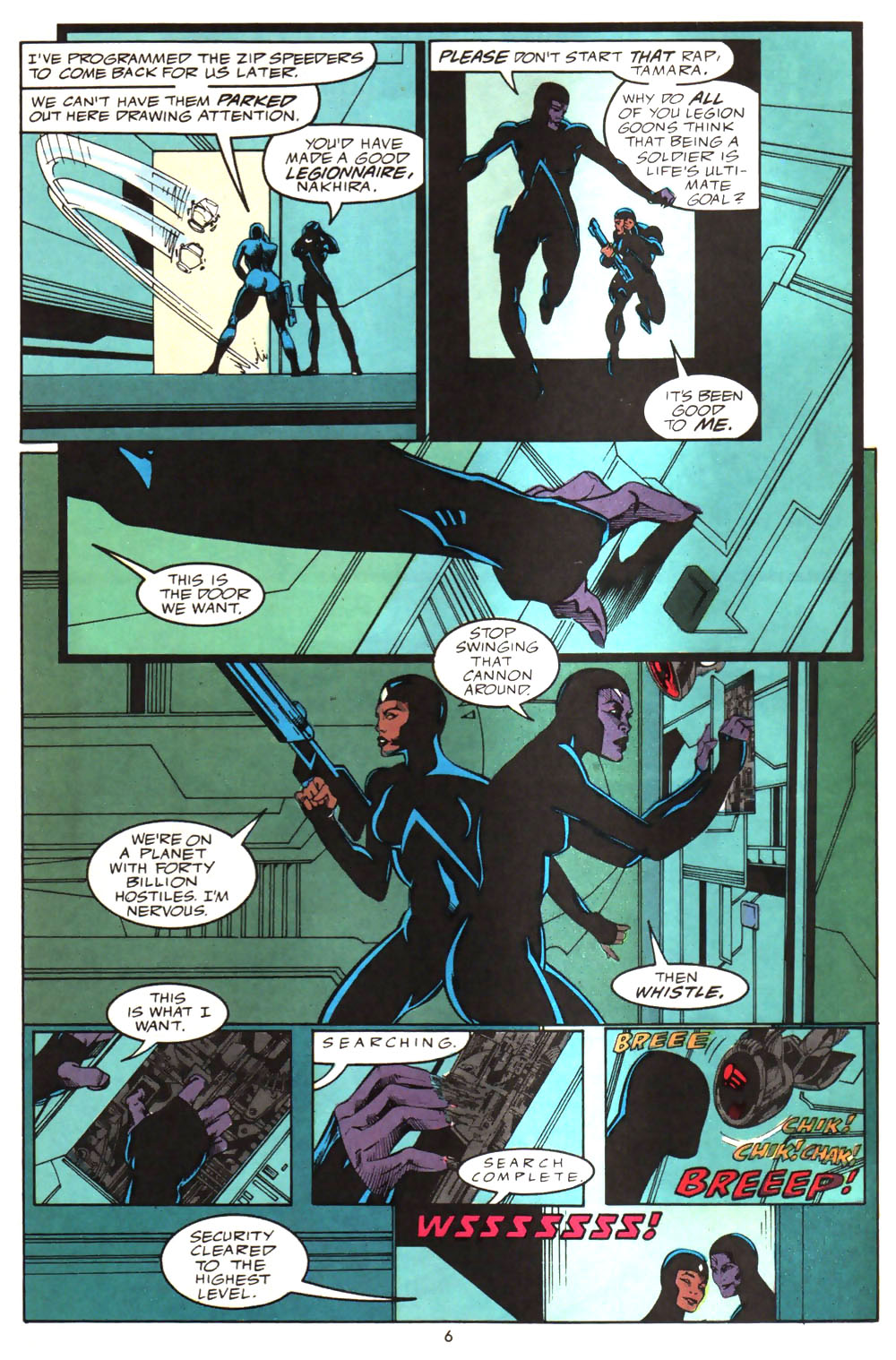 Read online Alien Legion (1987) comic -  Issue #9 - 8