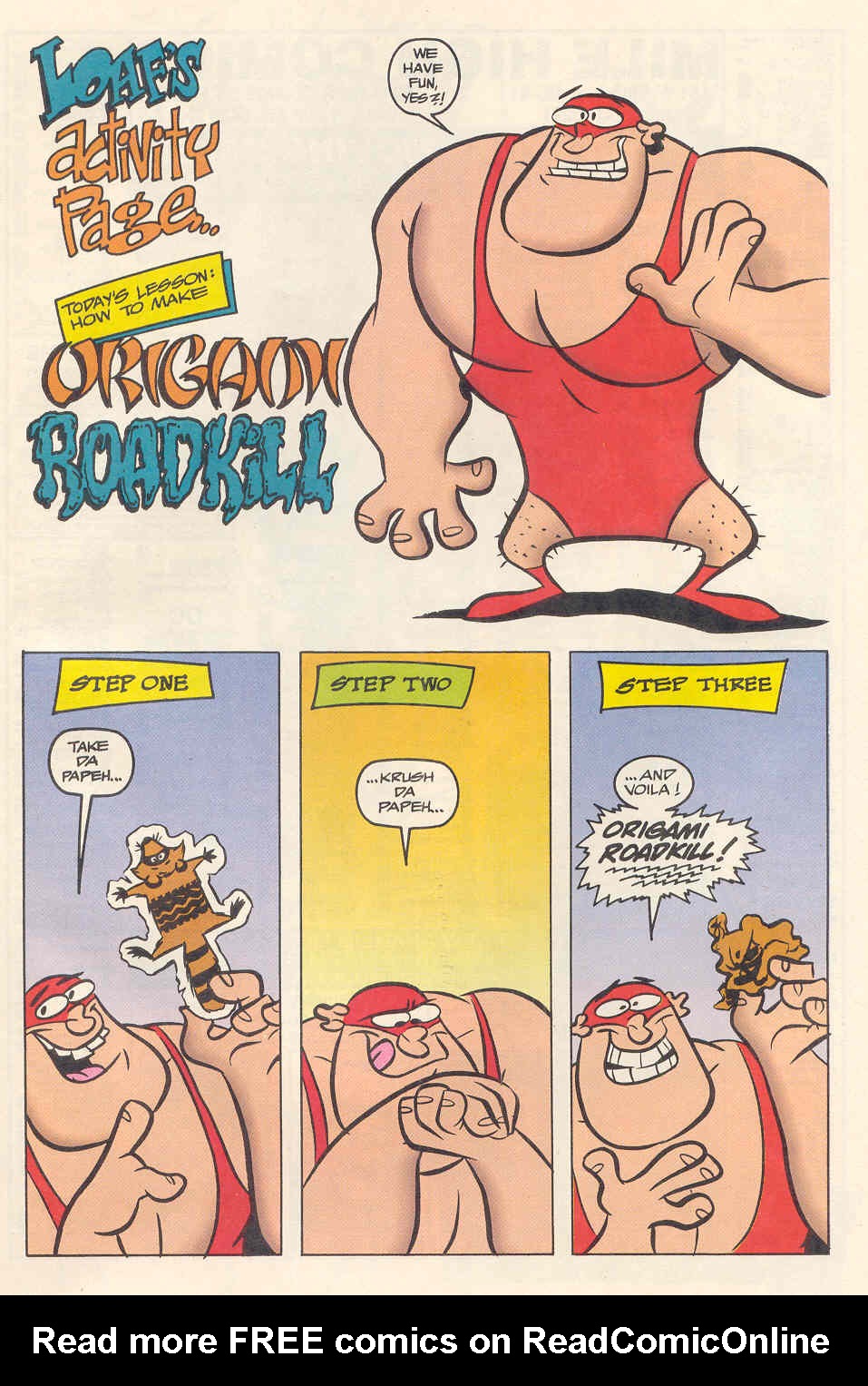 Read online The Ren & Stimpy Show comic -  Issue #19 - 18