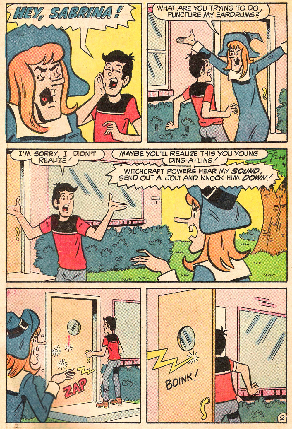 Read online Archie's TV Laugh-Out comic -  Issue #6 - 61