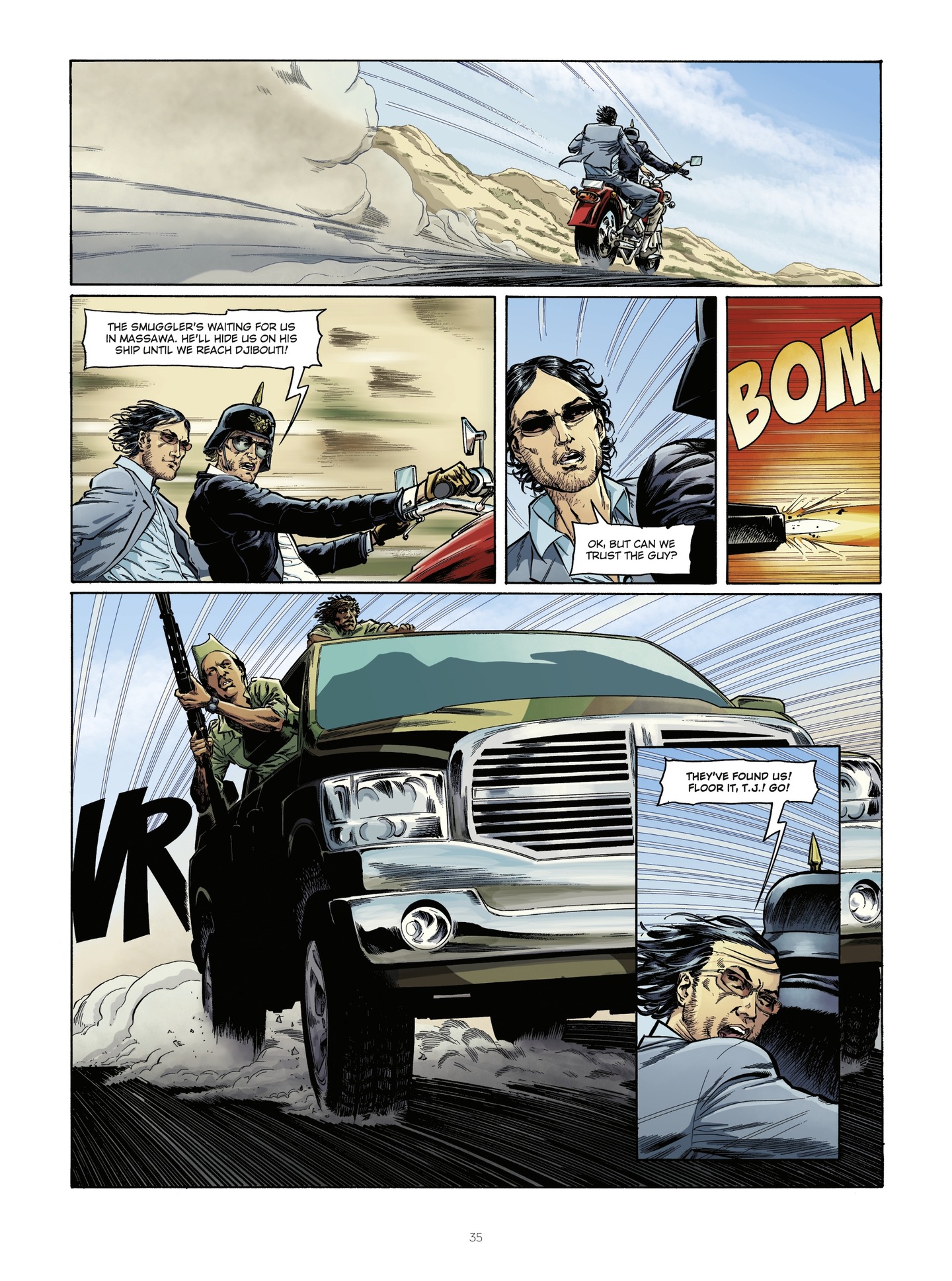 Read online Hedge Fund comic -  Issue #5 - 34