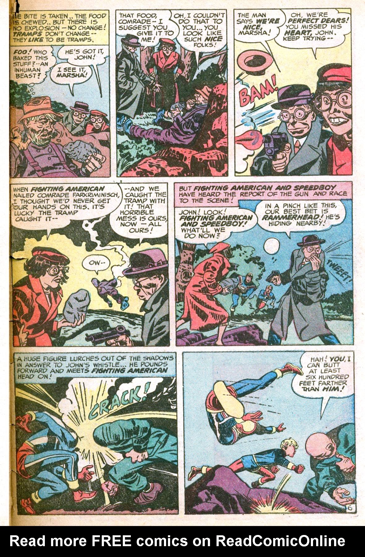 Read online Fighting American (1954) comic -  Issue #3 - 31