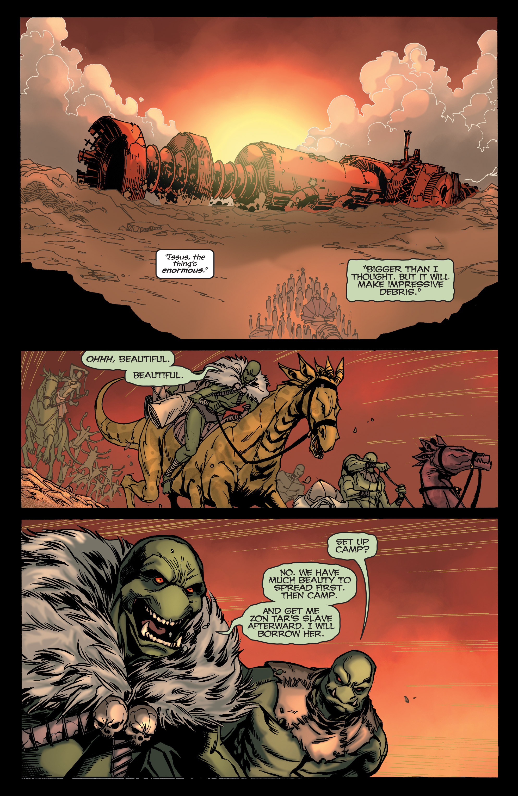 Read online Dejah Thoris and the Green Men of Mars comic -  Issue #11 - 17