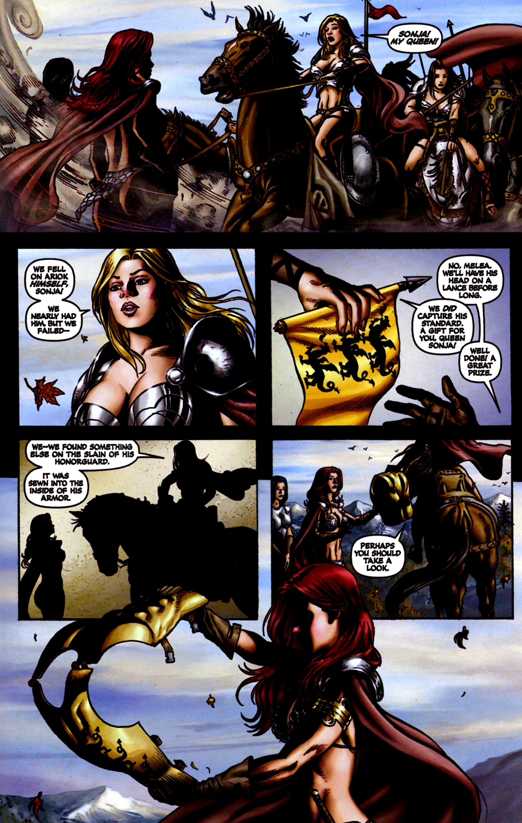 Read online Queen Sonja comic -  Issue #6 - 19