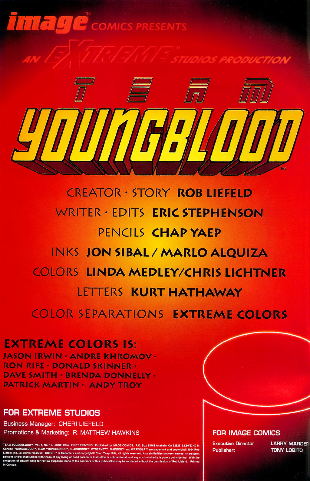 Team Youngblood Issue #10 #10 - English 2