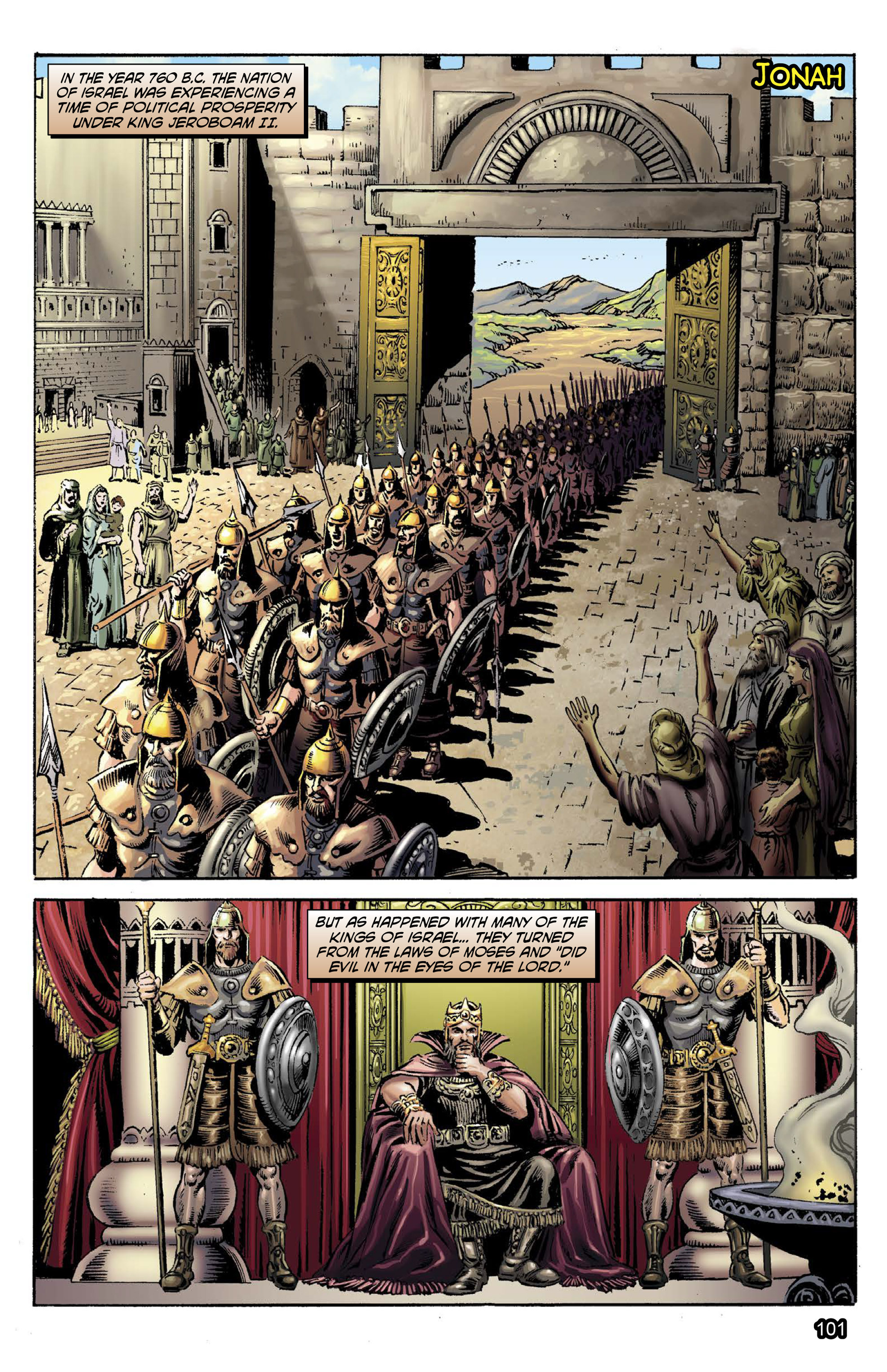 Read online The Kingstone Bible comic -  Issue #8 - 101