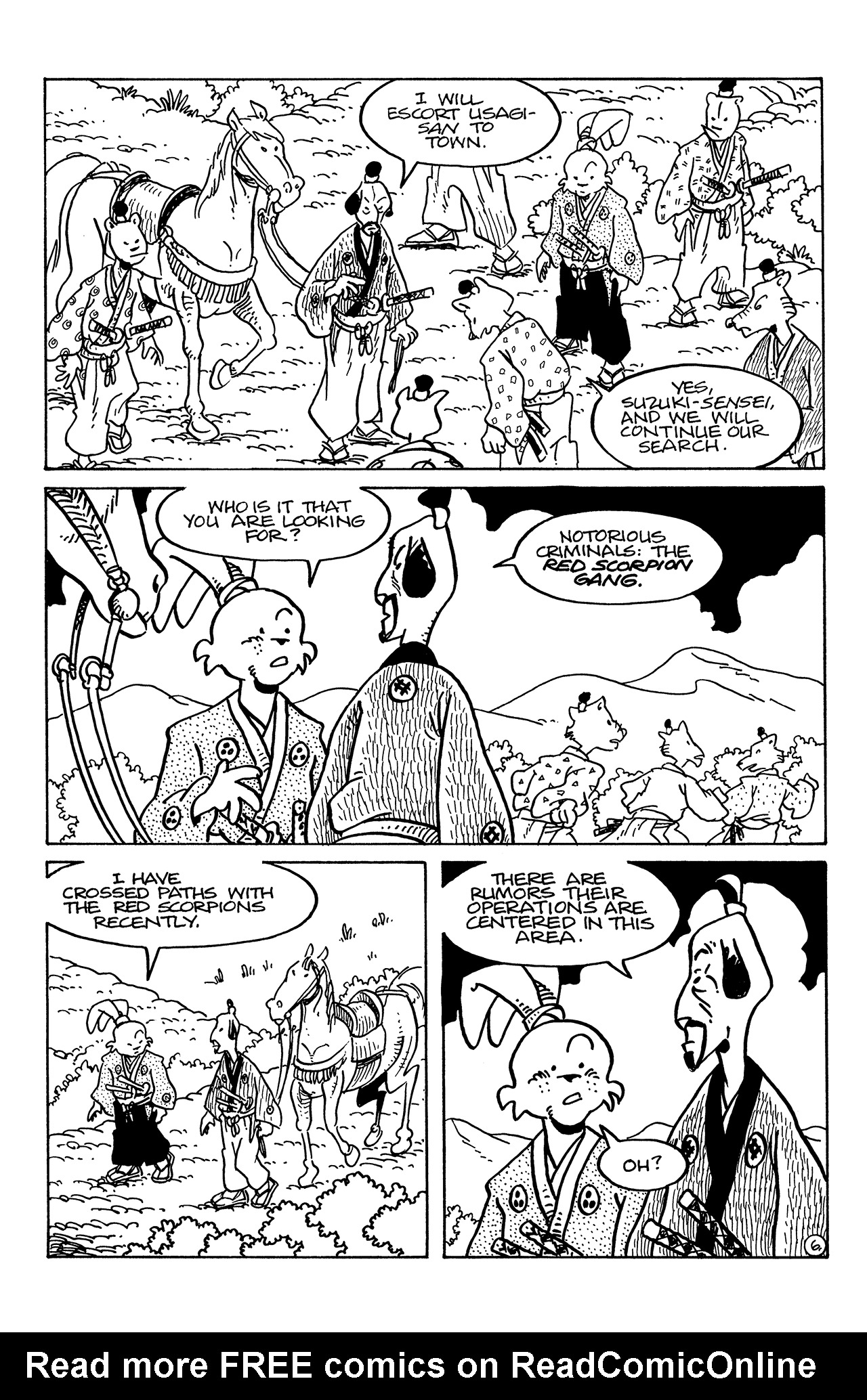 Read online Usagi Yojimbo (1996) comic -  Issue #136 - 9