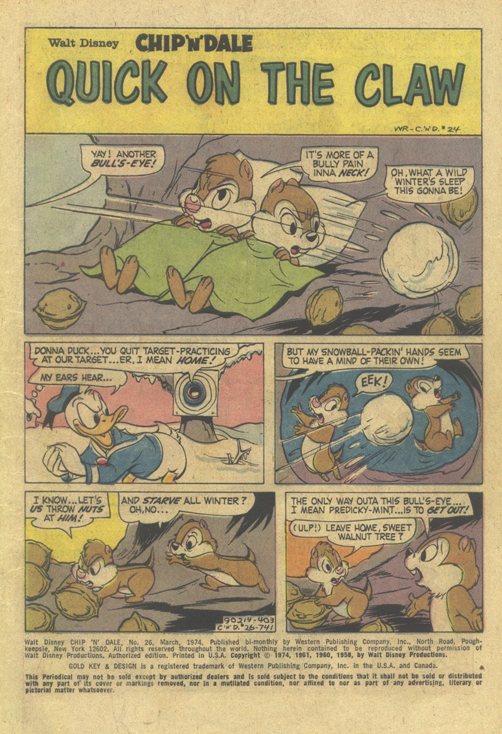 Read online Walt Disney Chip 'n' Dale comic -  Issue #26 - 3