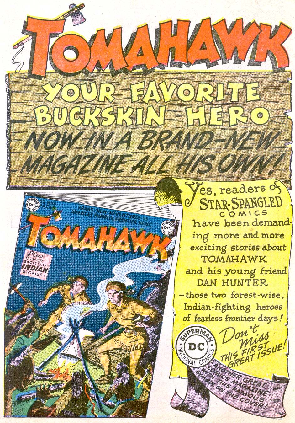 Read online Star Spangled Comics comic -  Issue #110 - 52