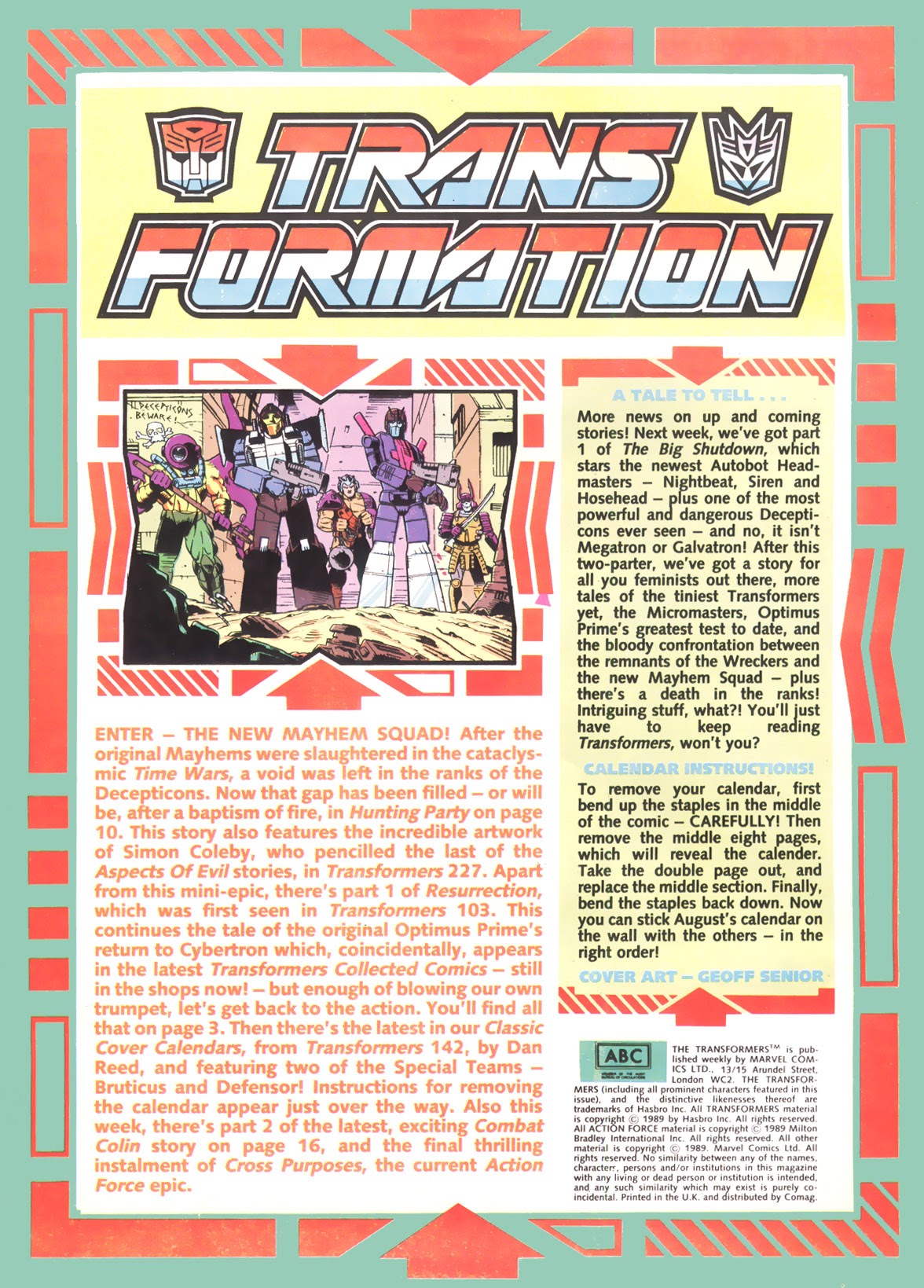 Read online The Transformers (UK) comic -  Issue #229 - 15
