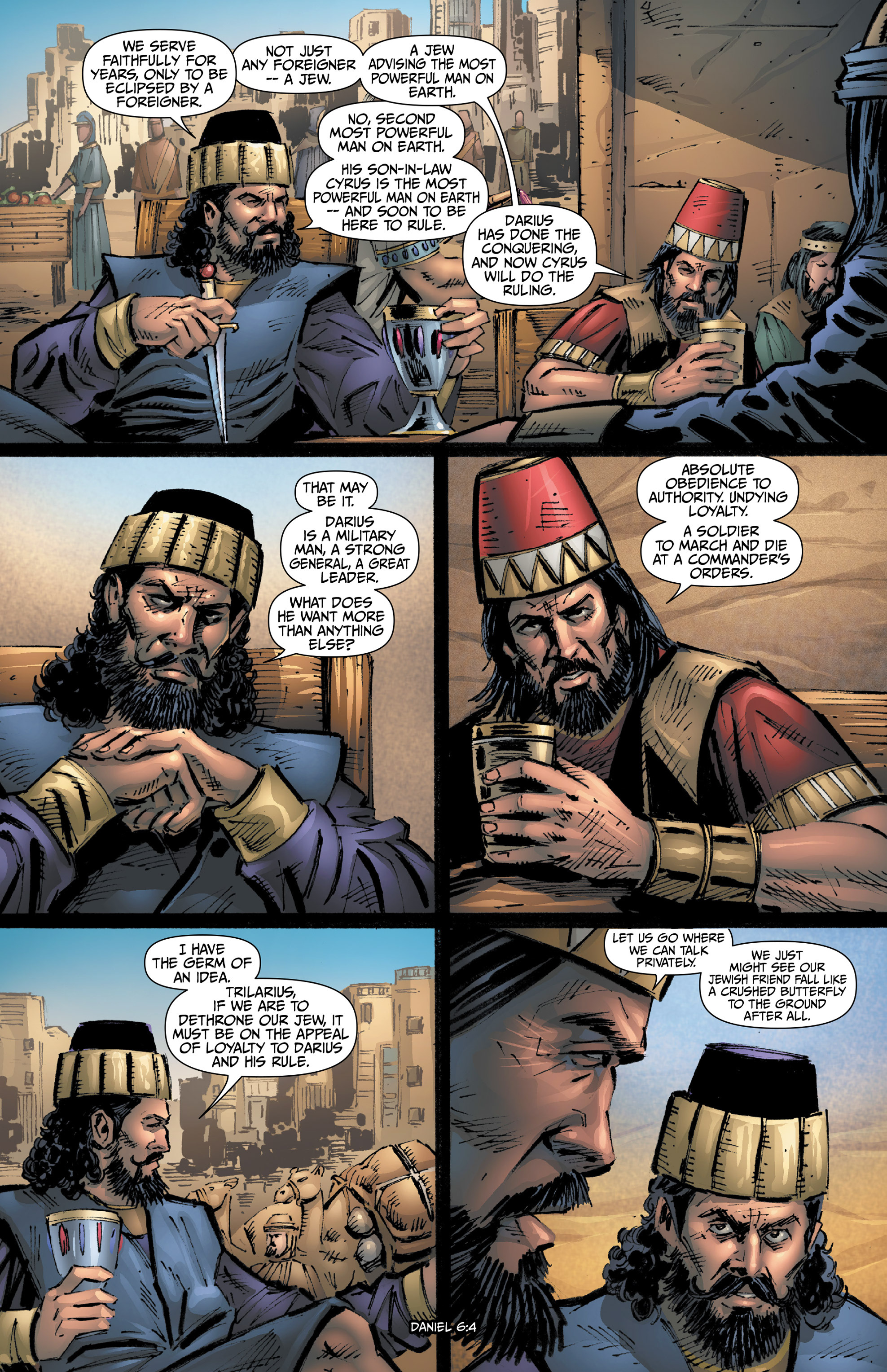 Read online The Kingstone Bible comic -  Issue #7 - 112