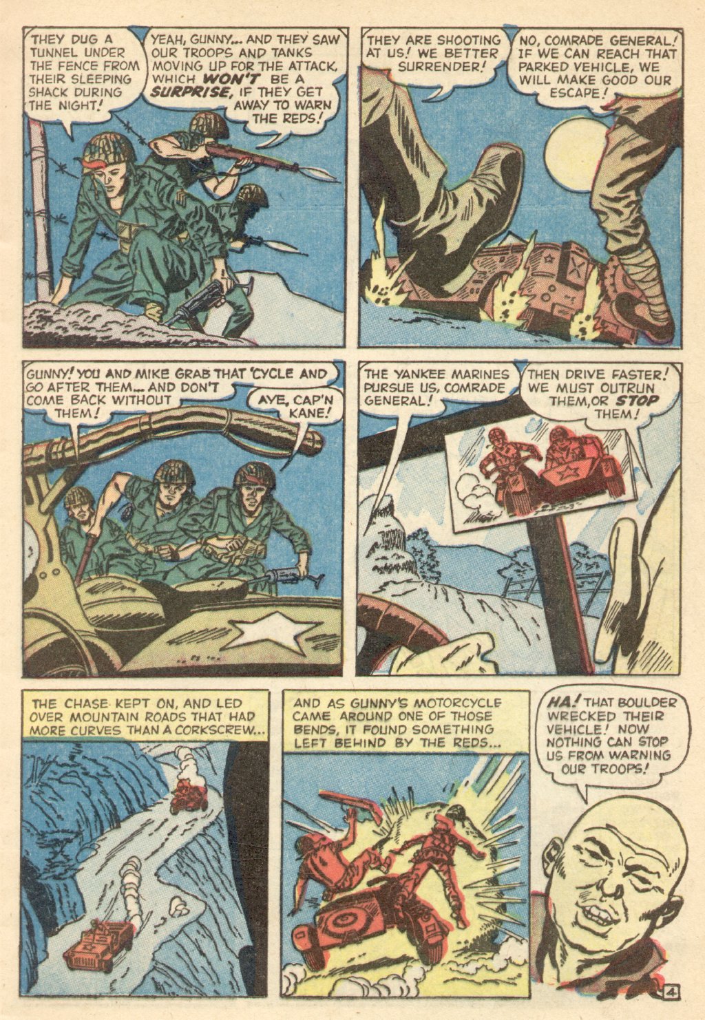 Read online Marines in Battle comic -  Issue #13 - 13