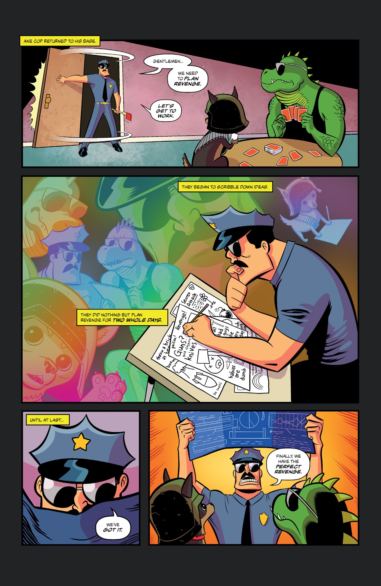 Read online Axe Cop comic -  Issue # TPB 6 - 83