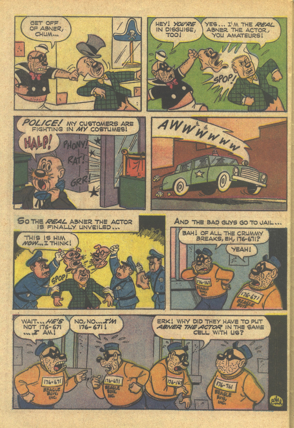 Read online Walt Disney THE BEAGLE BOYS comic -  Issue #8 - 32