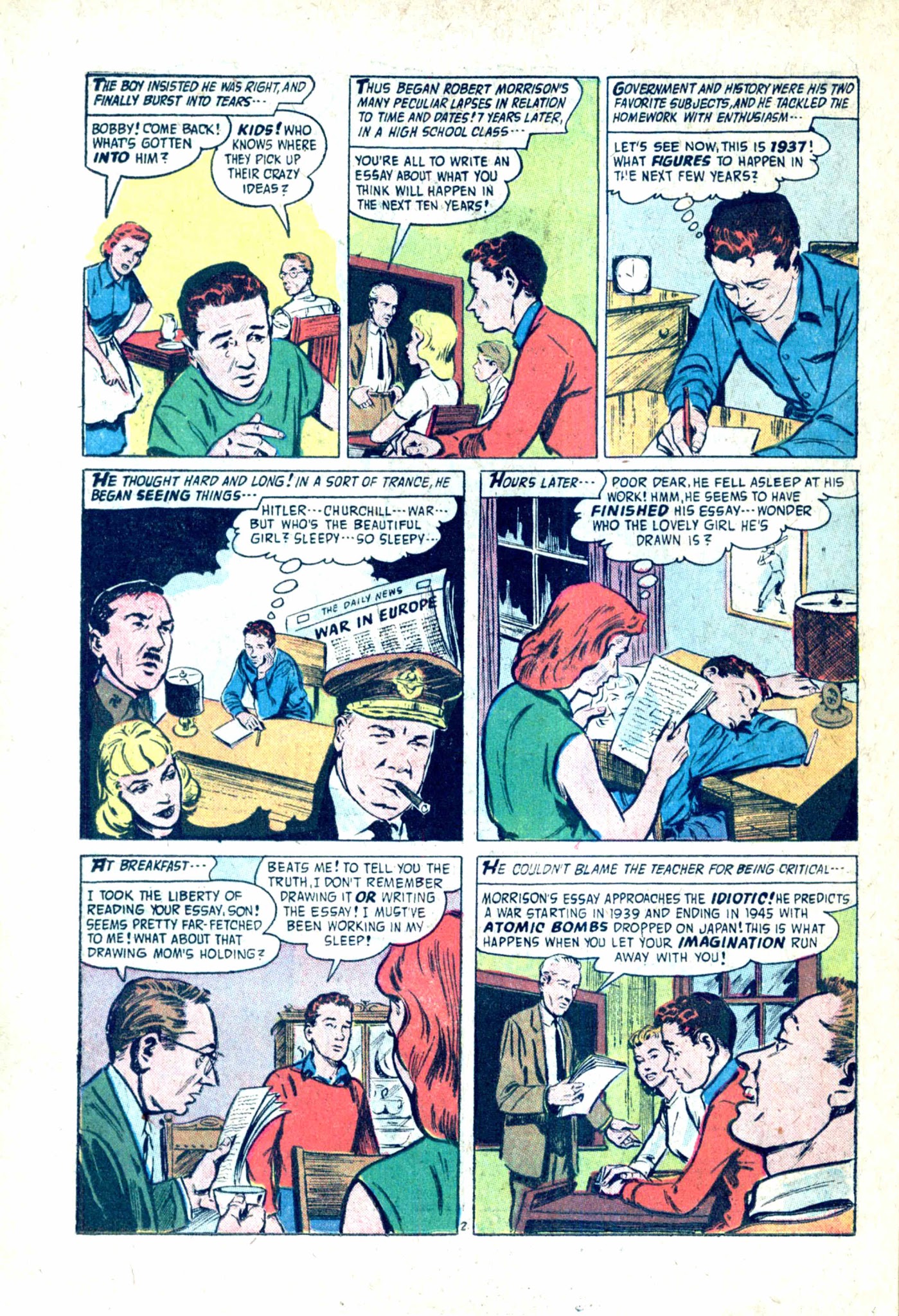 Read online Adventures Into The Unknown comic -  Issue #82 - 26