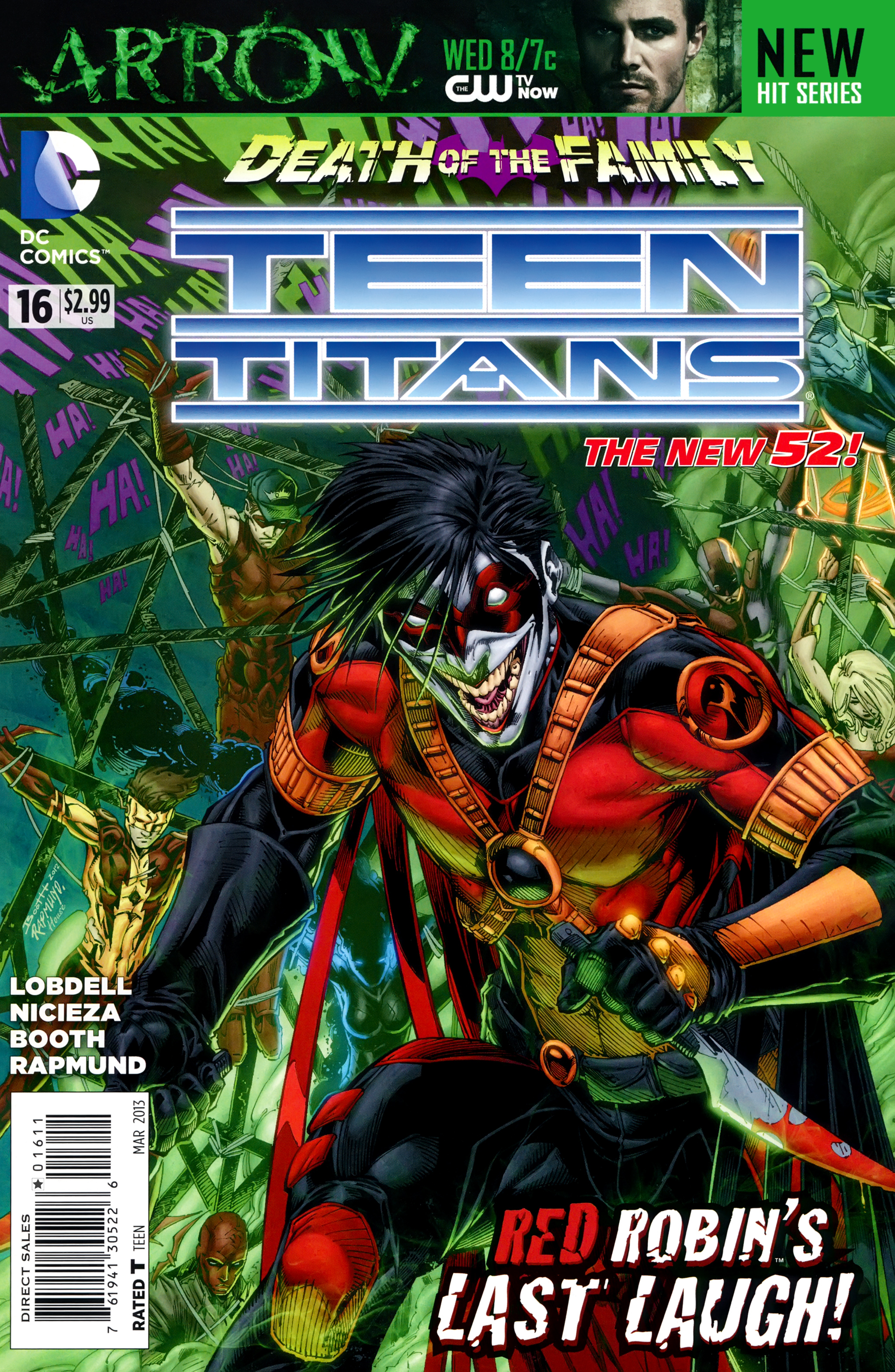 Read online Teen Titans (2011) comic -  Issue #16 - 1