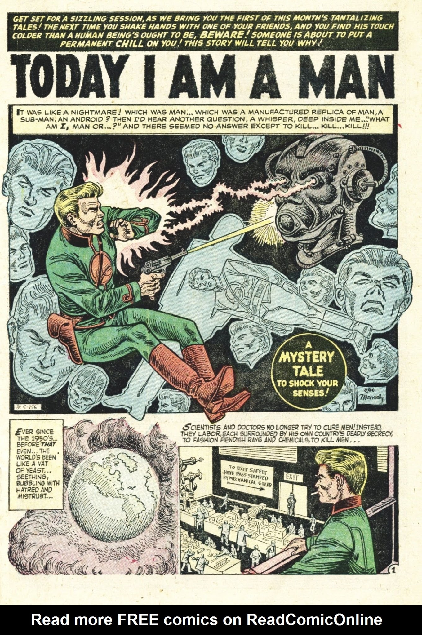 Read online Mystery Tales comic -  Issue #14 - 3