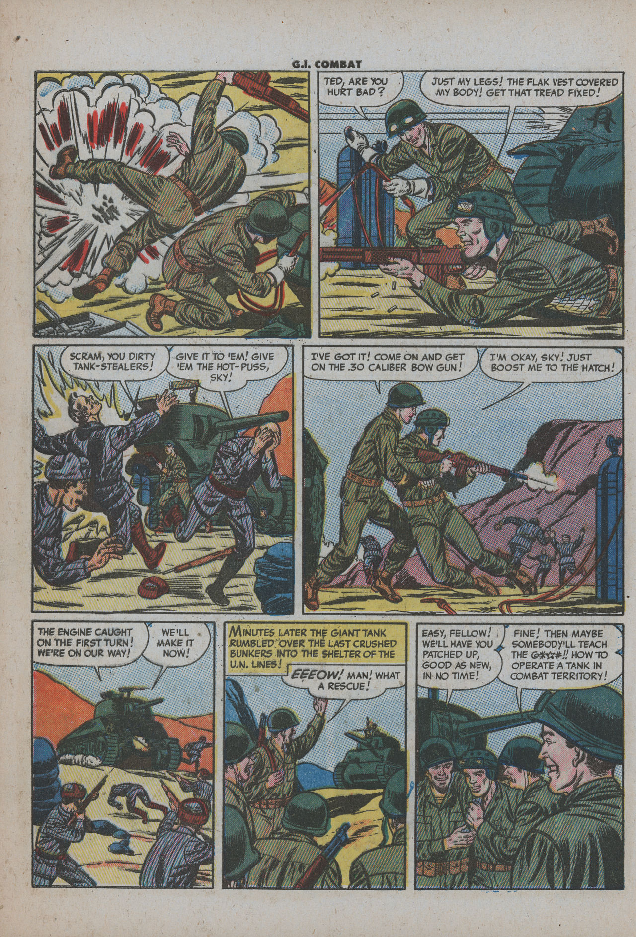 Read online G.I. Combat (1952) comic -  Issue #11 - 32
