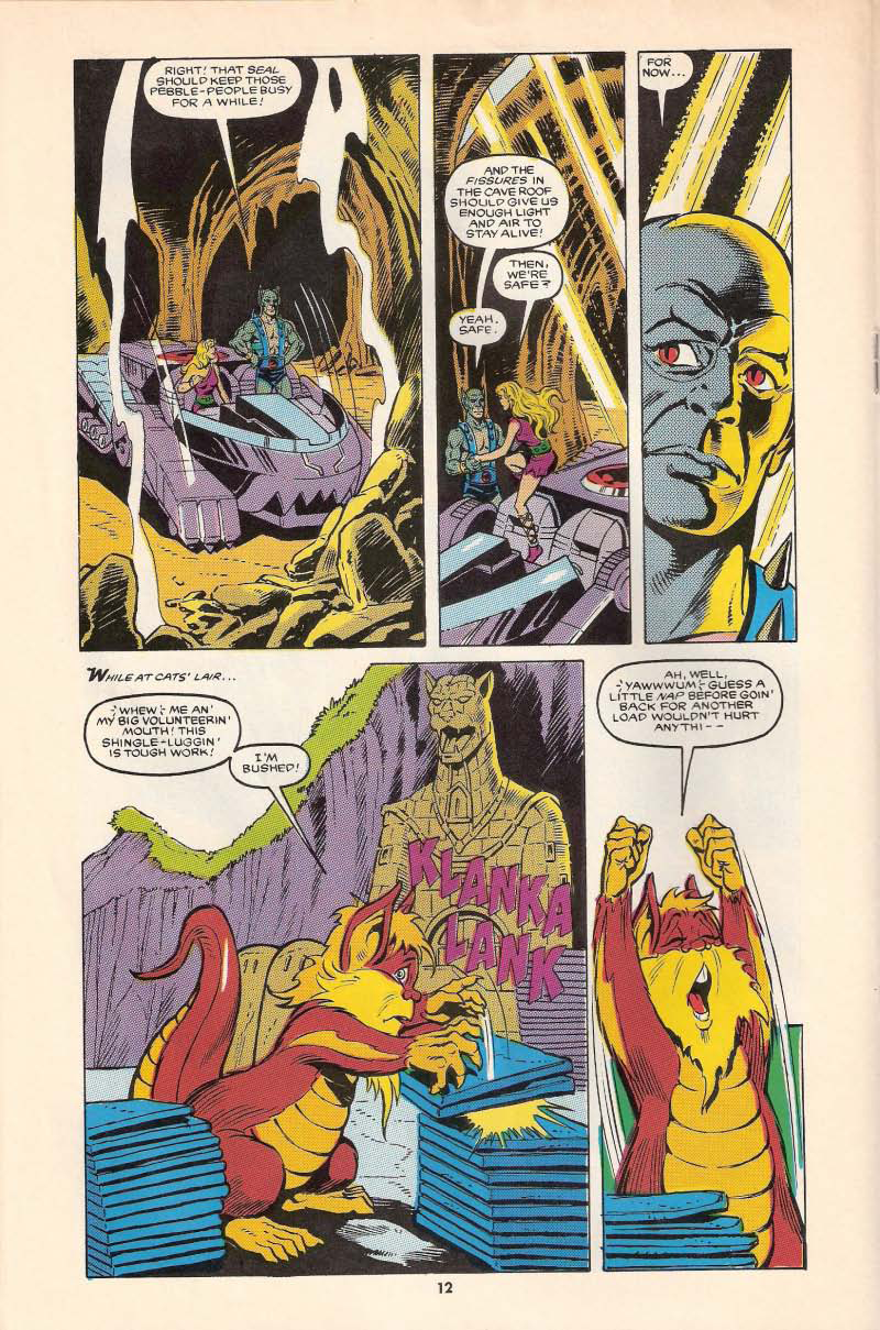 Read online ThunderCats (1987) comic -  Issue #1 - 12