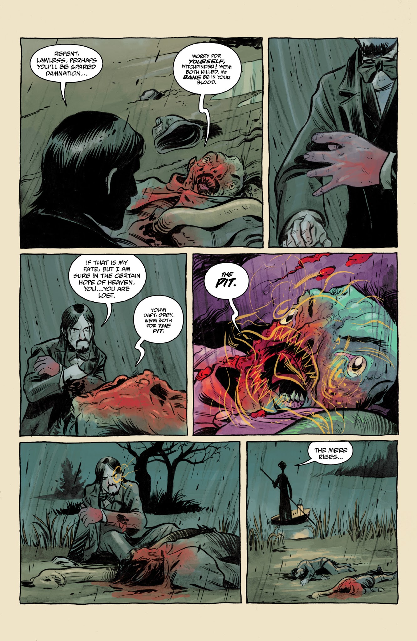 Read online Sir Edward Grey, Witchfinder: The Mysteries of Unland comic -  Issue # TPB - 87