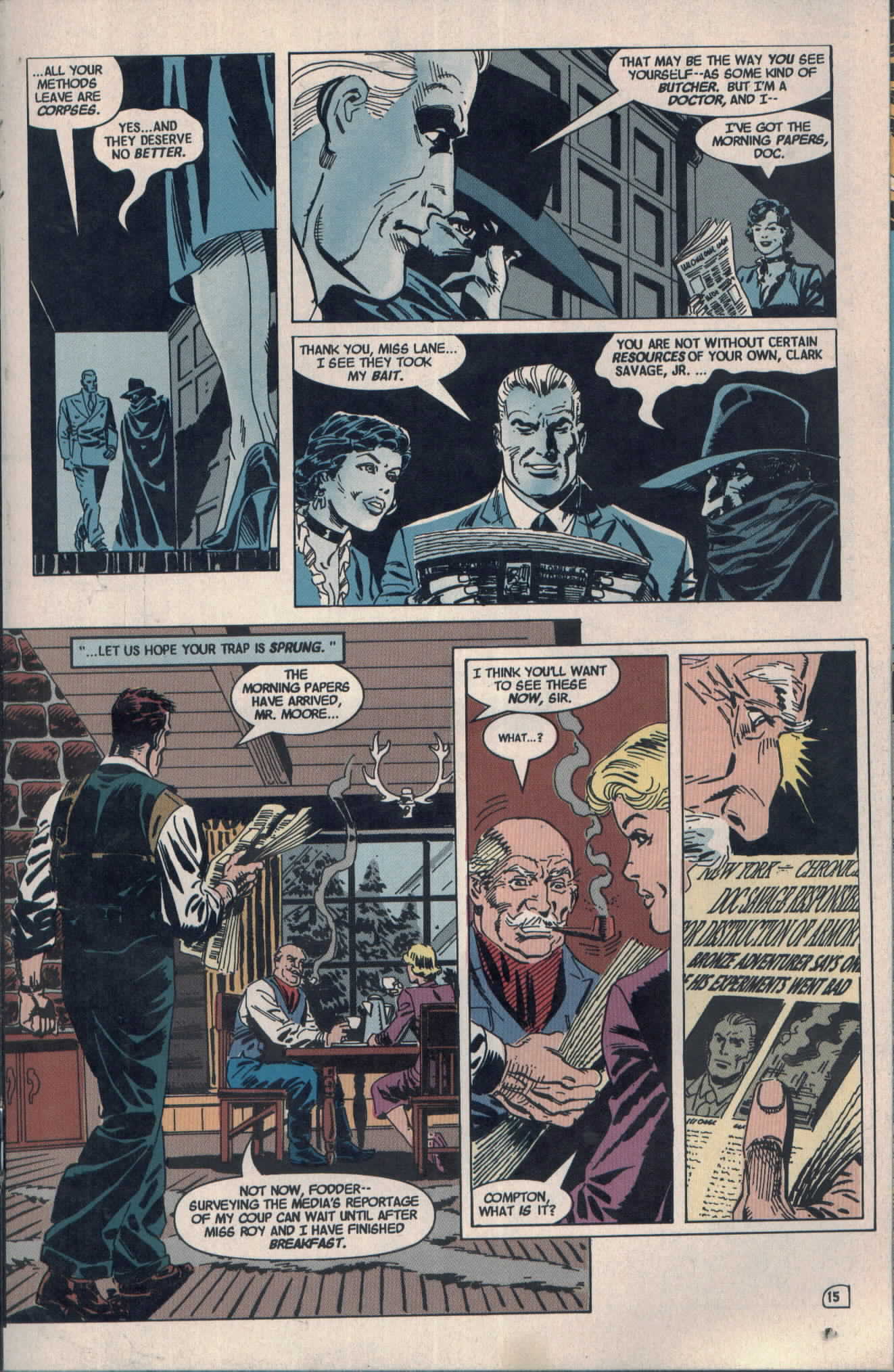 Read online Doc Savage (1988) comic -  Issue #18 - 16