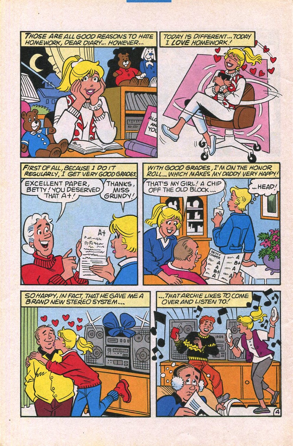 Read online Betty comic -  Issue #82 - 32