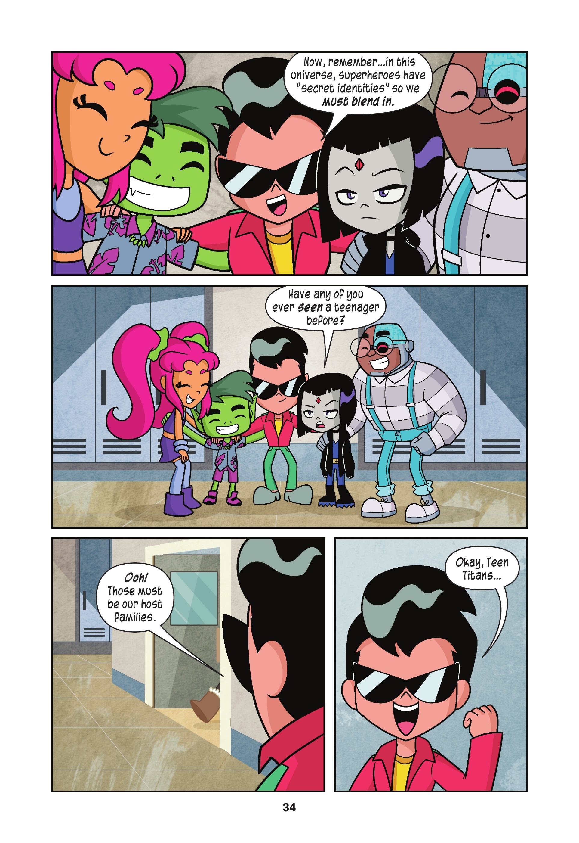 Read online Teen Titans Go!/DC Super Hero Girls: Exchange Students comic -  Issue # TPB (Part 1) - 33