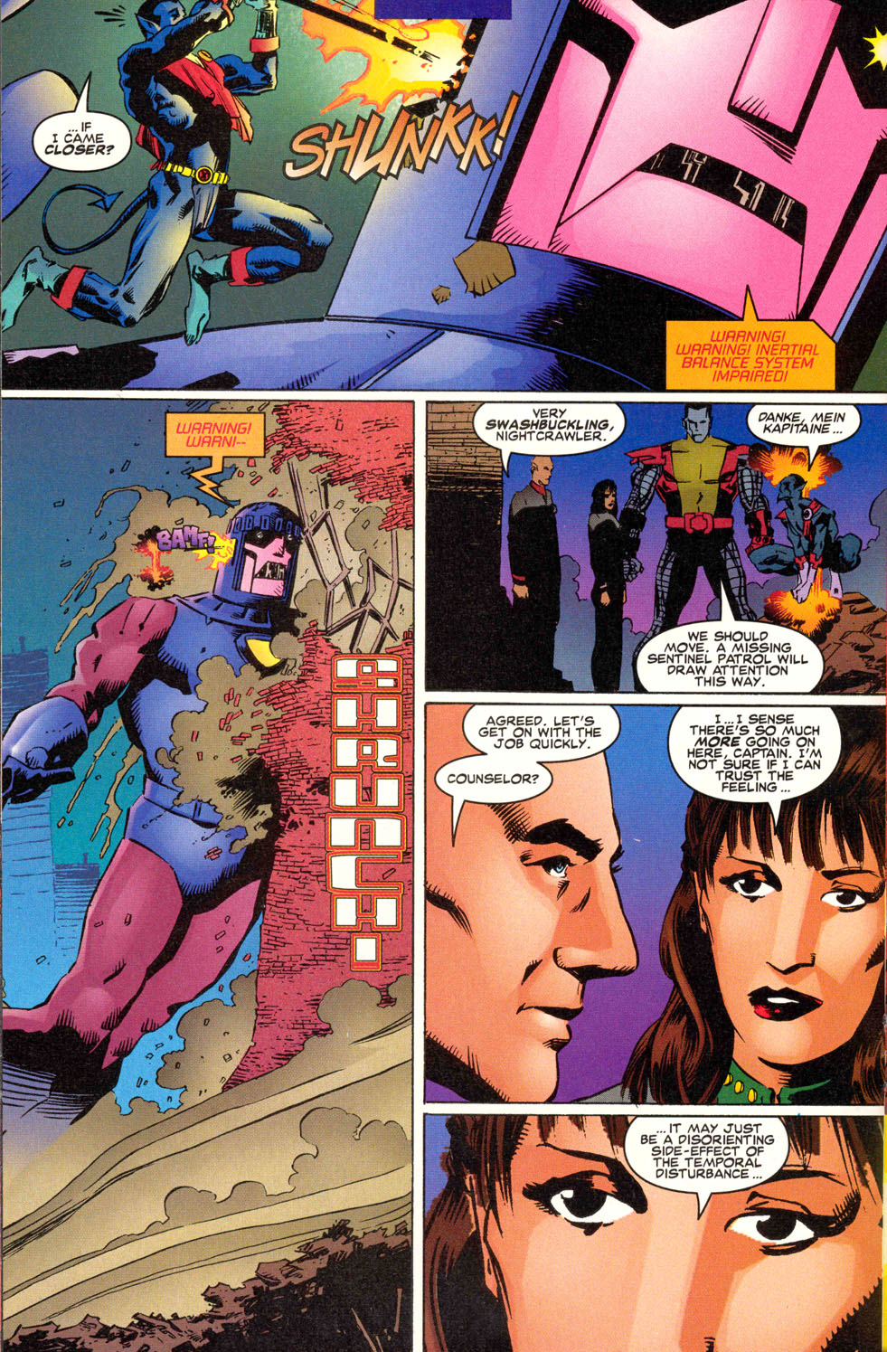 Read online Star Trek: The Next Generation/X-Men: Second Contact comic -  Issue # Full - 37