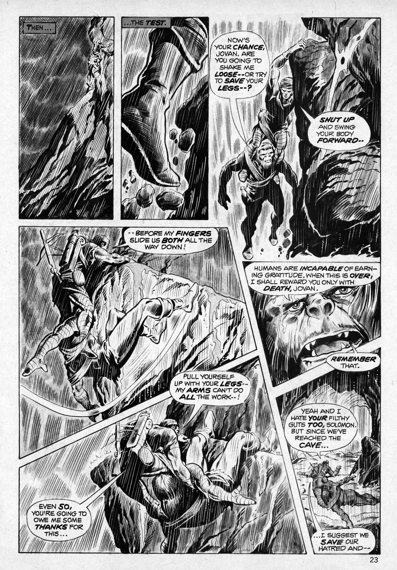 Read online Planet of the Apes comic -  Issue #5 - 22