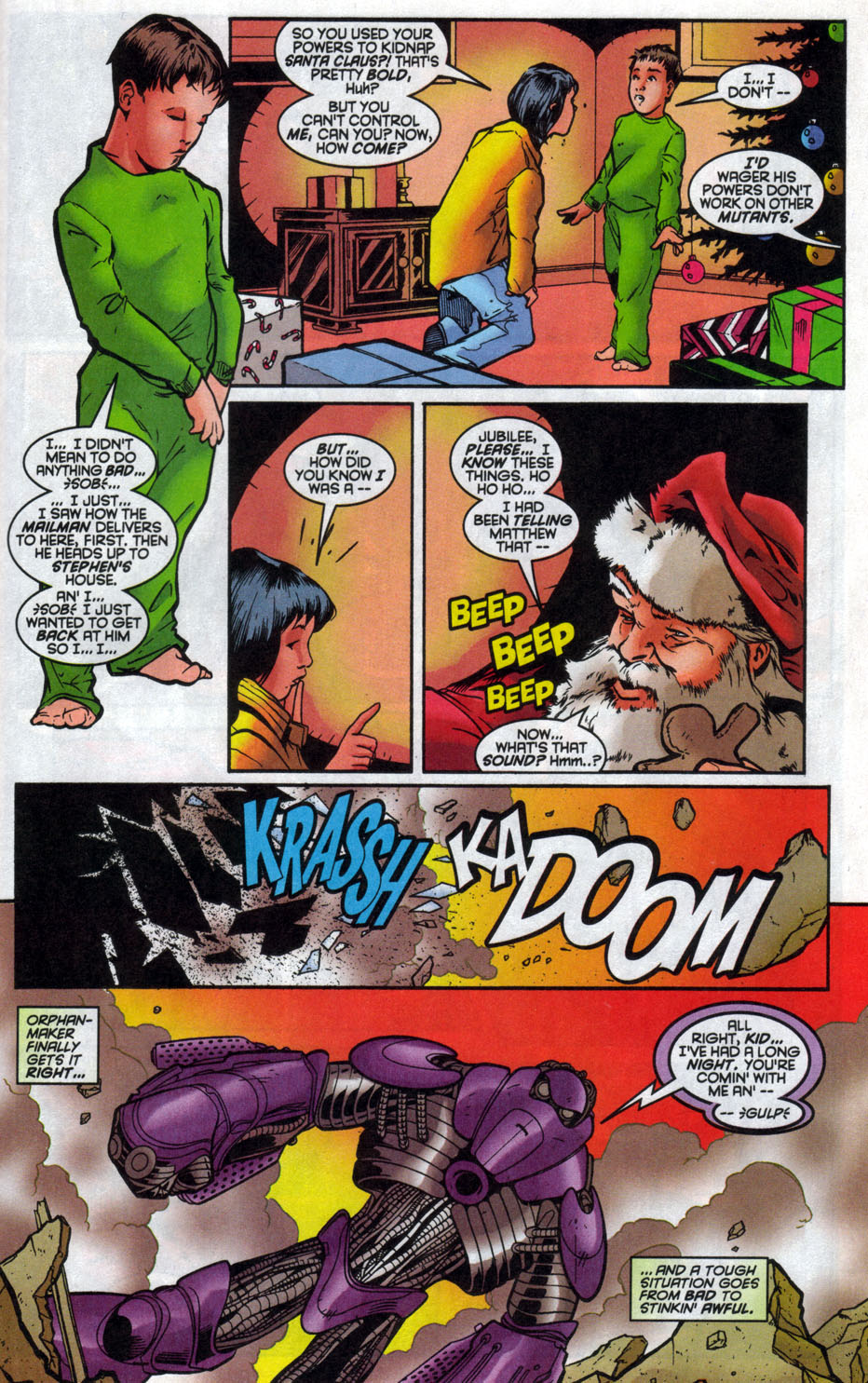 Read online Generation X Holiday Special comic -  Issue # Full - 33