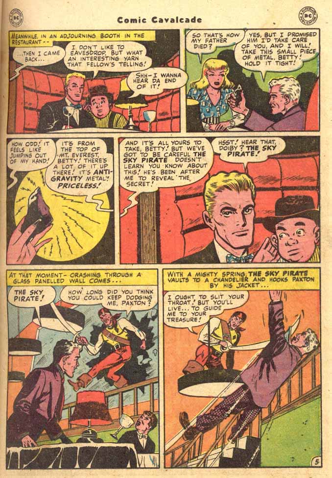 Read online Comic Cavalcade comic -  Issue #25 - 31