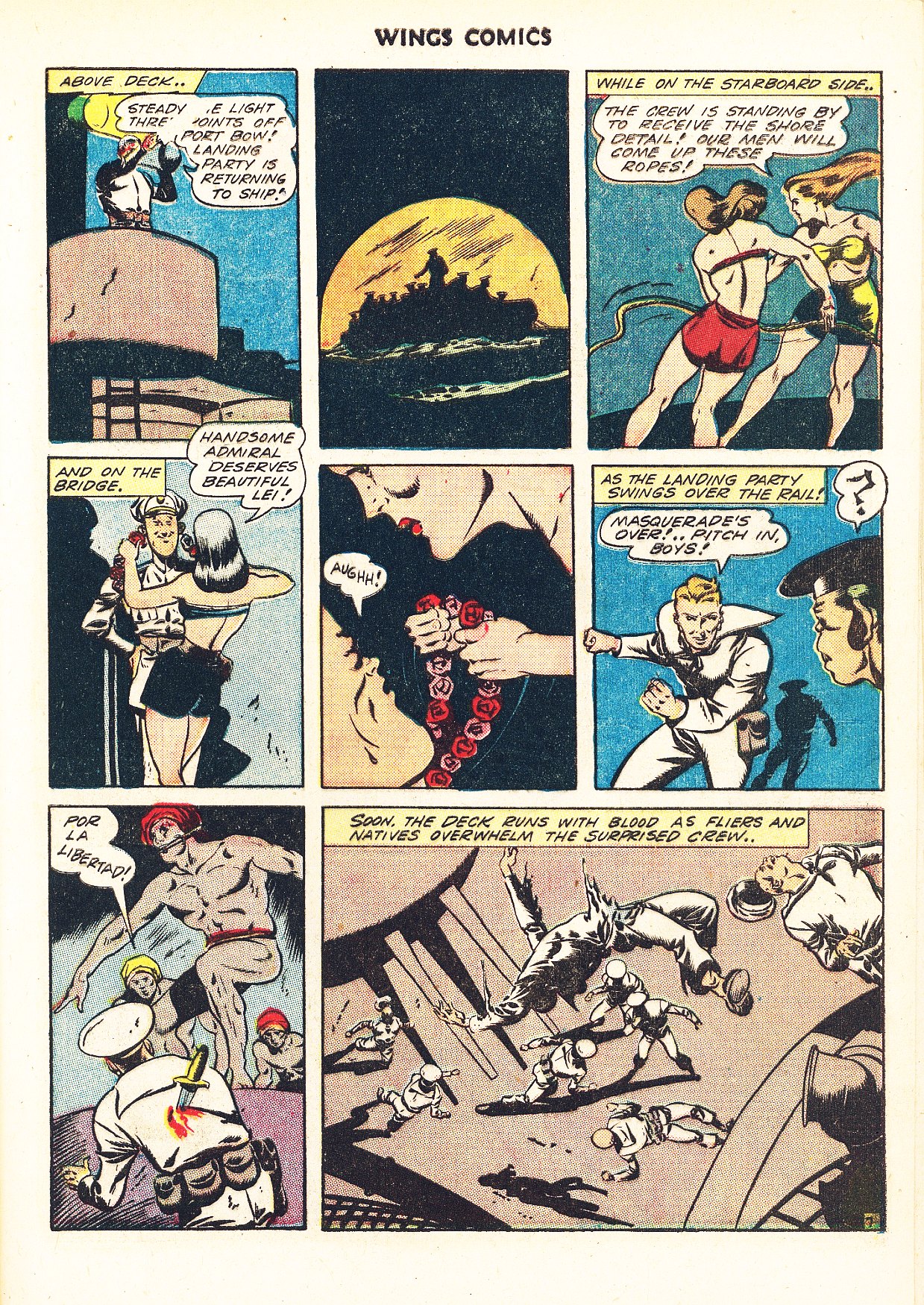 Read online Wings Comics comic -  Issue #41 - 9