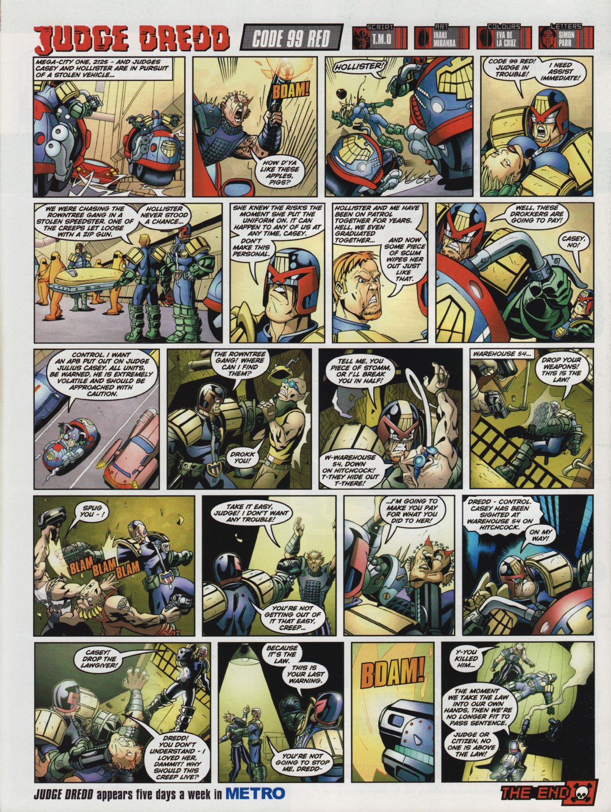 Read online Judge Dredd Megazine (Vol. 5) comic -  Issue #223 - 98