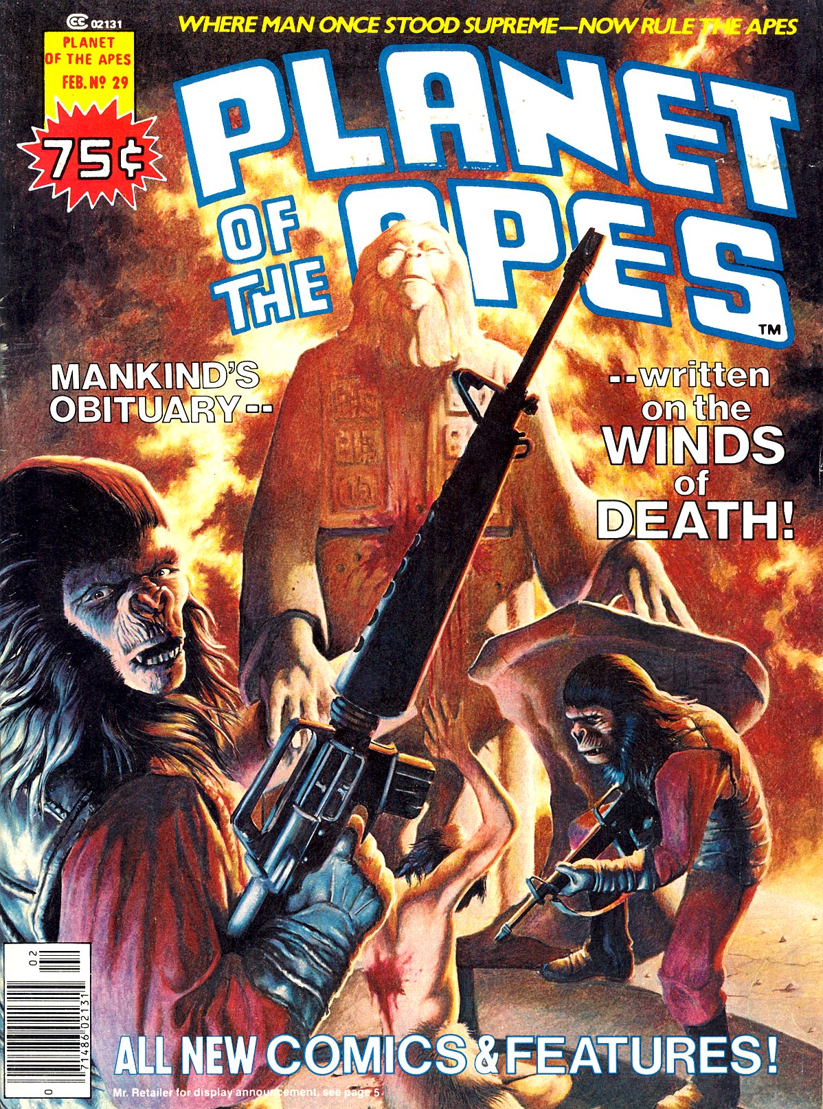 Read online Planet of the Apes comic -  Issue #29 - 1