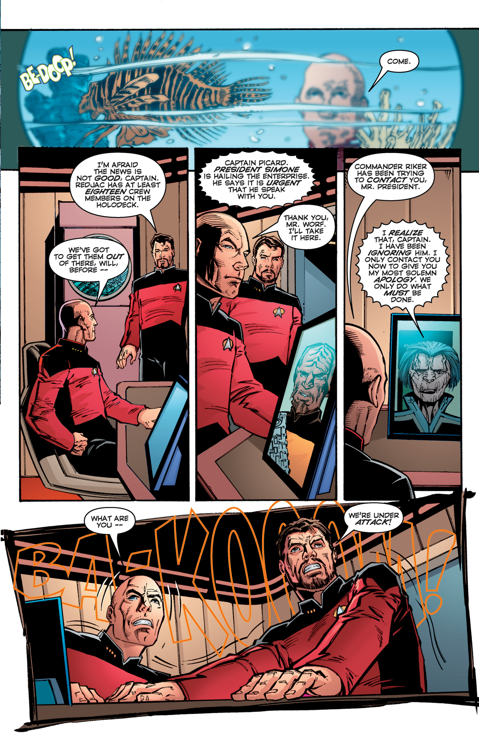 Read online Star Trek Classics comic -  Issue #2 - 111