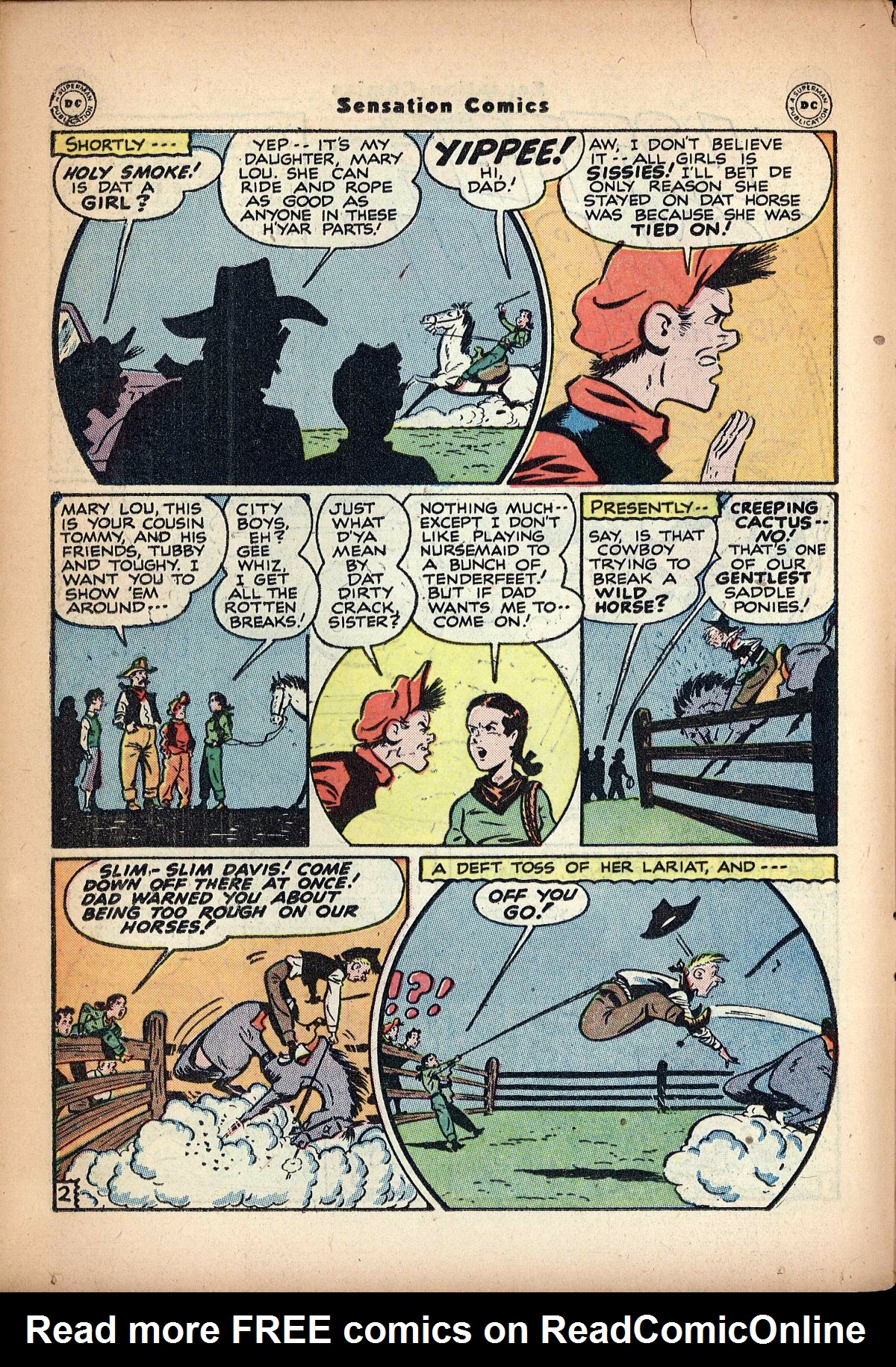 Read online Sensation (Mystery) Comics comic -  Issue #62 - 18
