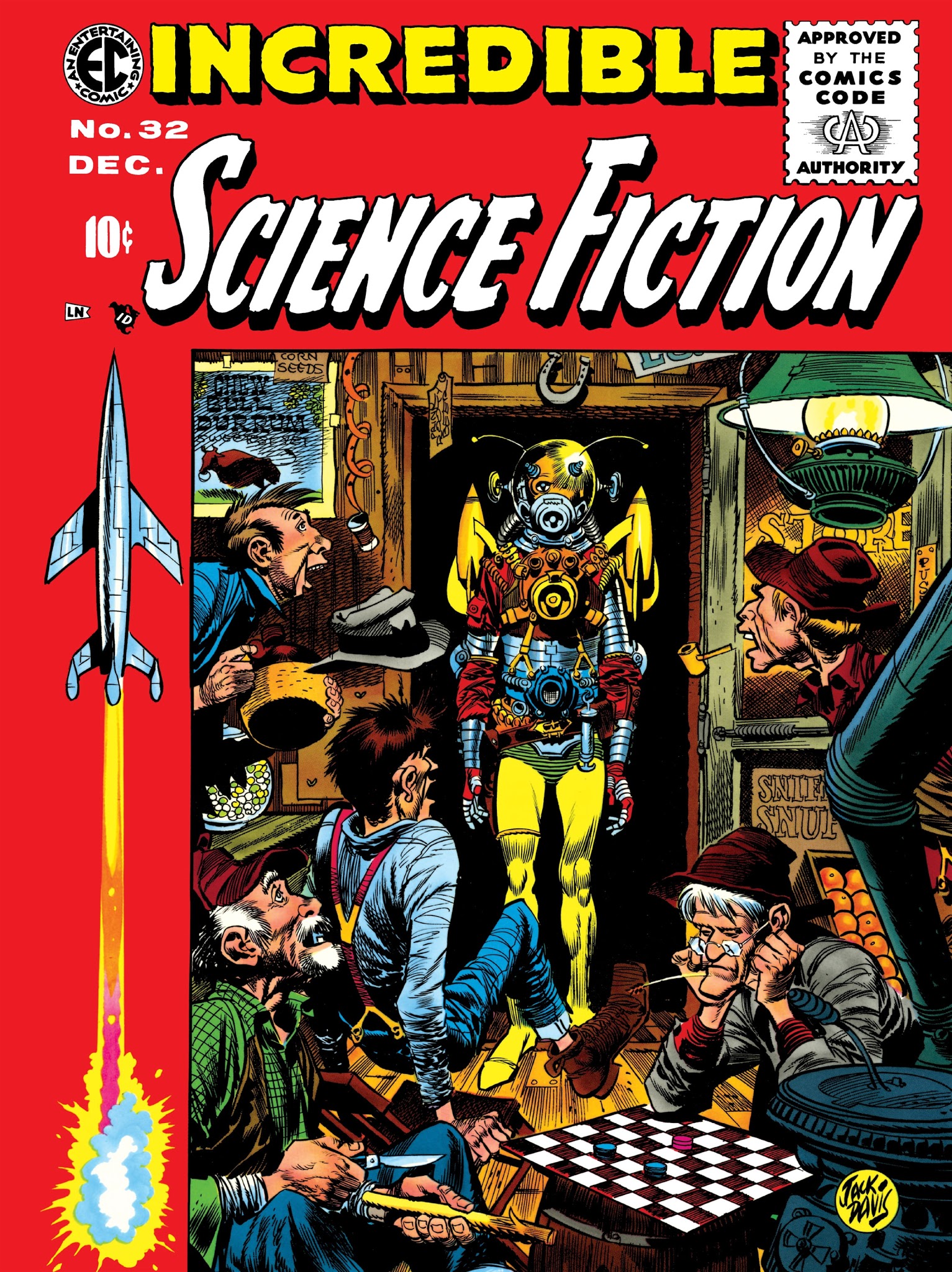 Read online The EC Archives: Incredible Science Fiction comic -  Issue # TPB - 173