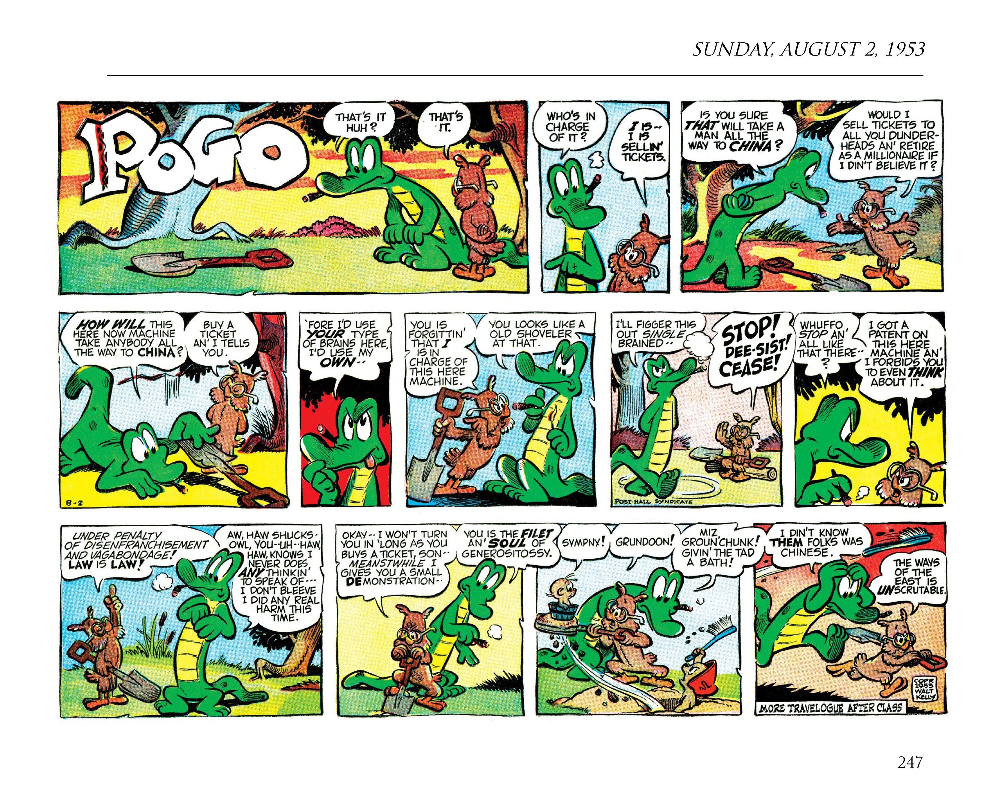 Read online Pogo by Walt Kelly: The Complete Syndicated Comic Strips comic -  Issue # TPB 3 (Part 3) - 59