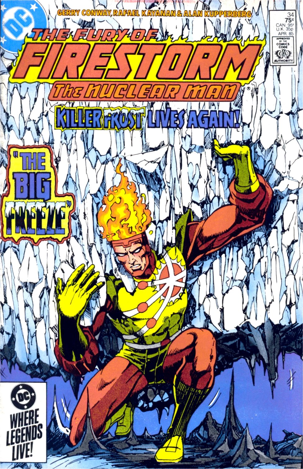 The Fury of Firestorm Issue #34 #38 - English 1
